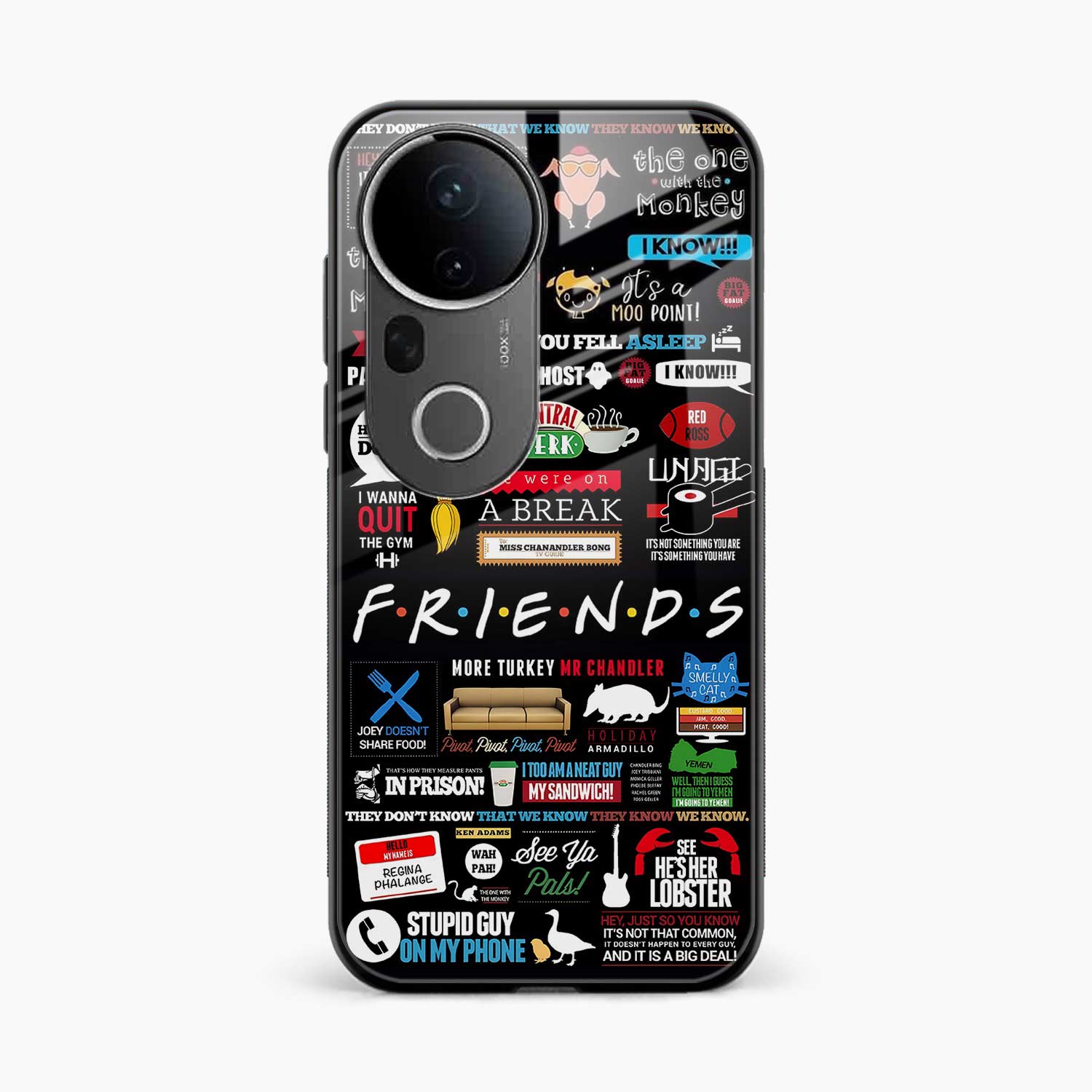Friends Vivo T4 Ultra 5G Back Cover