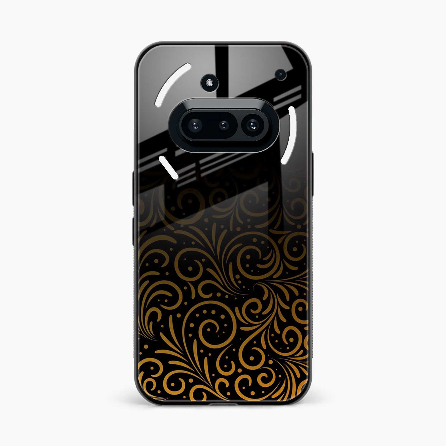 Golden Swirl Nothing Phone 3a 5G Back Cover