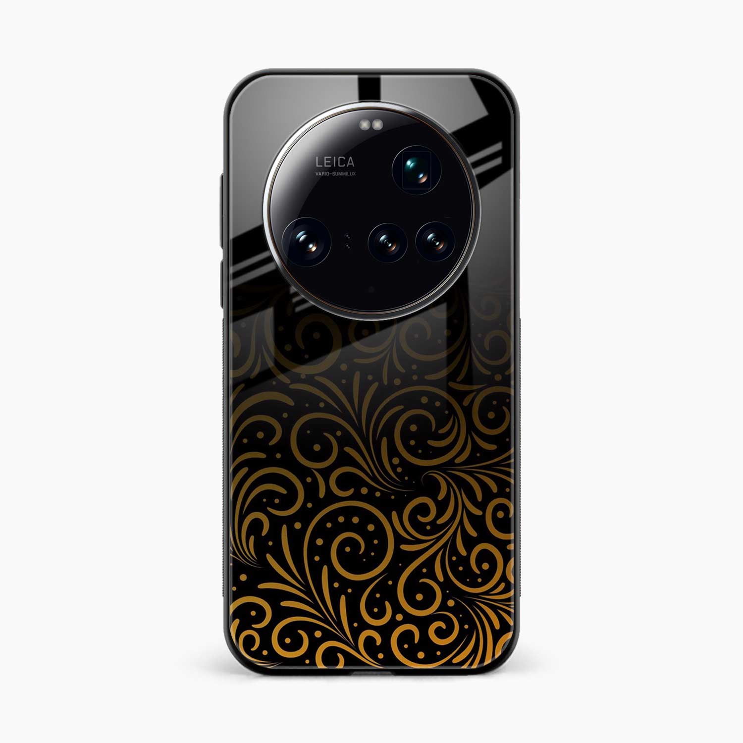 Golden Swirl Xiaomi 15 Ultra Back Cover