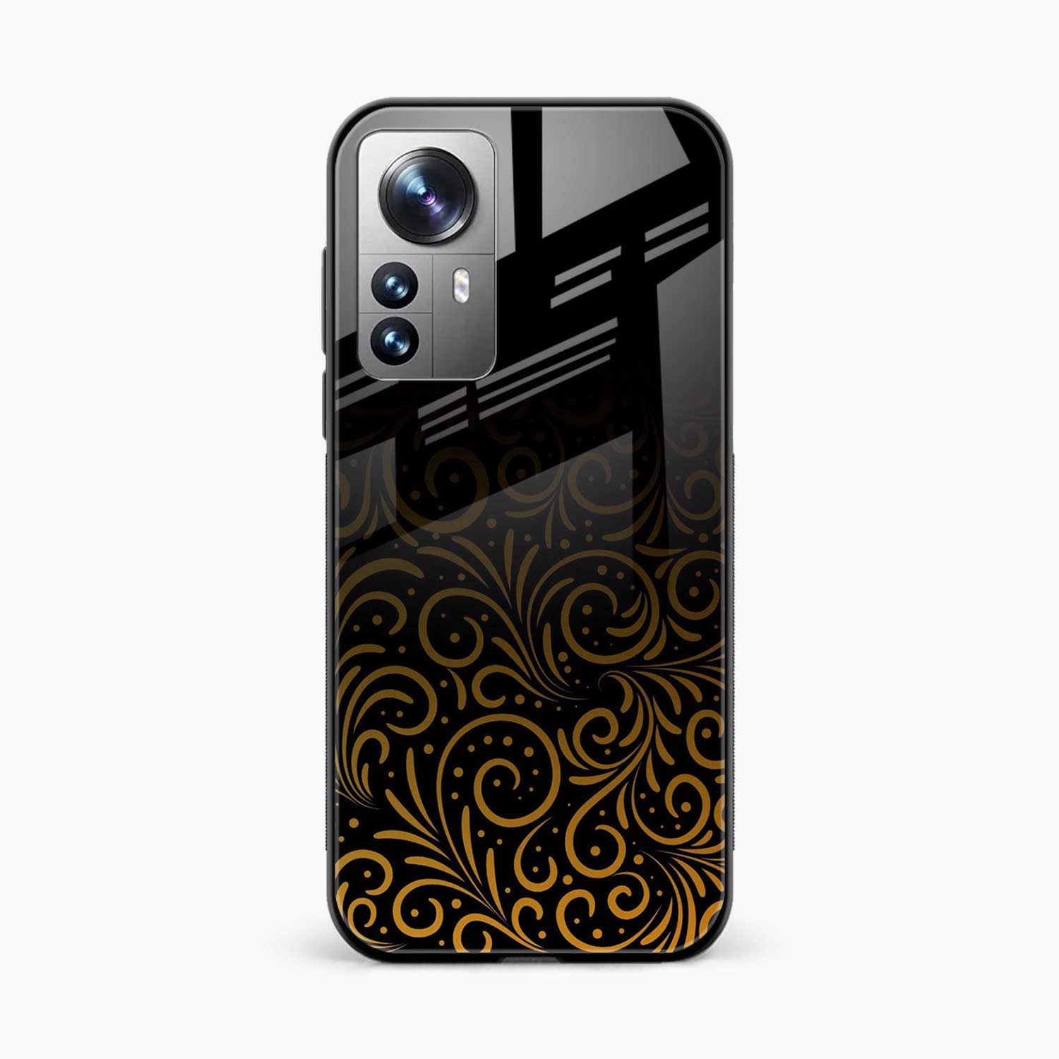Golden Swirl Xiaomi Mi 12 Pro Back Cover