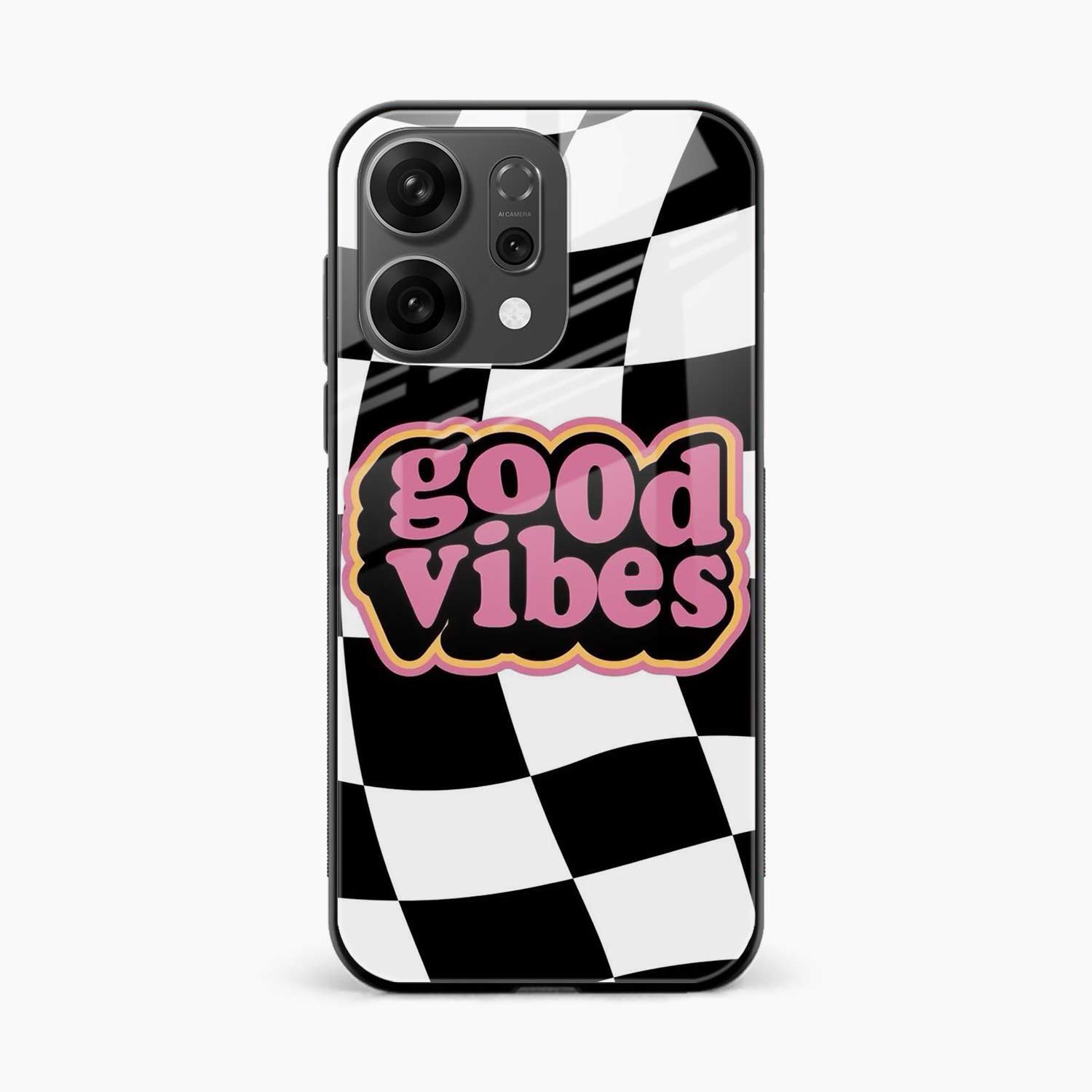 Good Vibes Oppo Reno 14 5G Back Cover