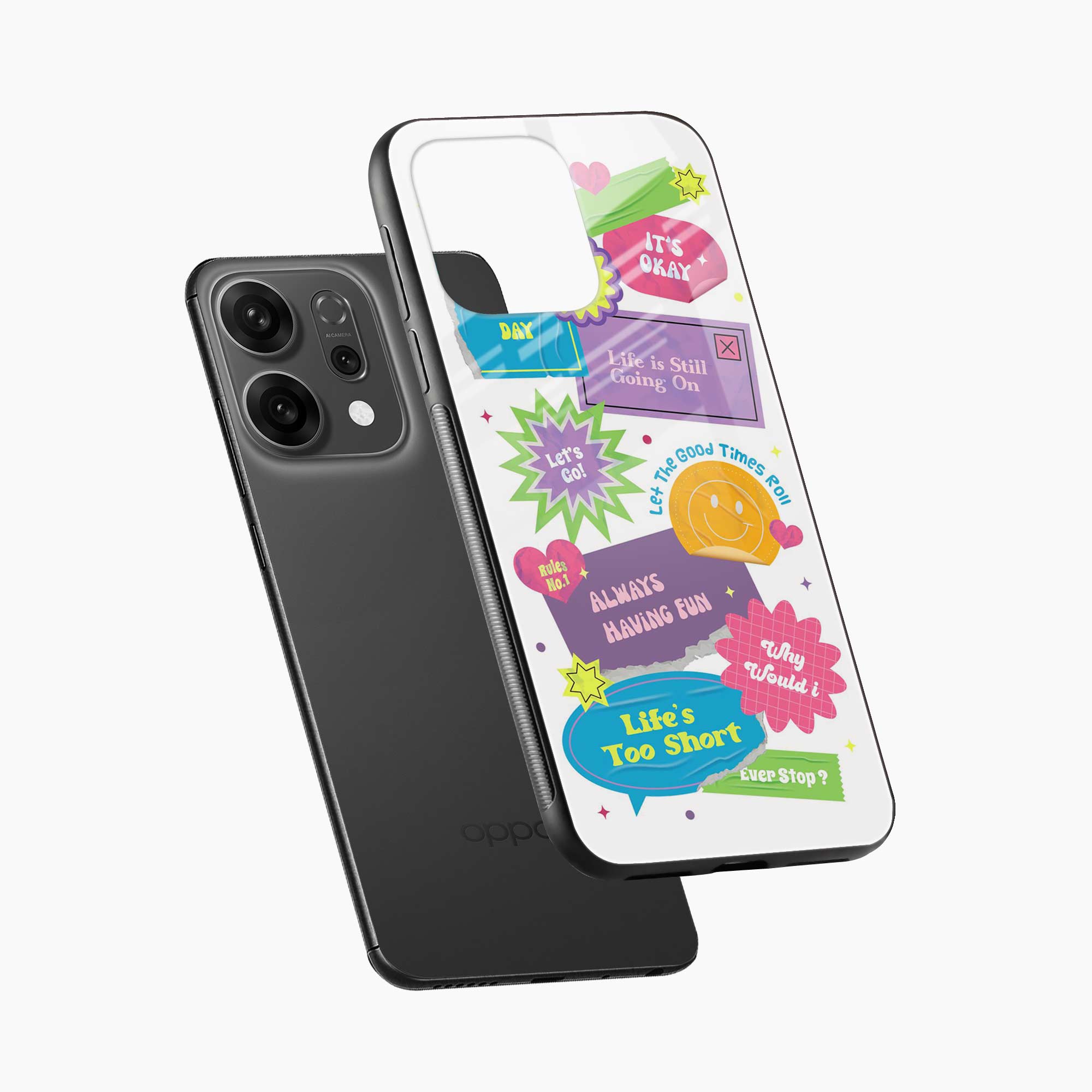 Having Fun Oppo Reno 14 5G Back Cover