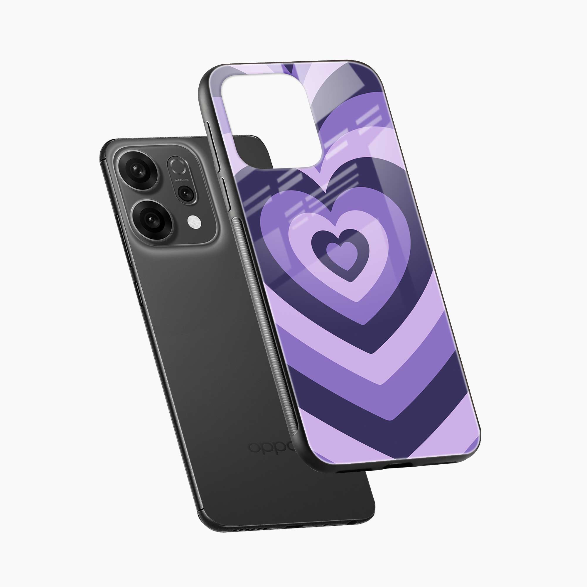 Hearts Oppo Reno 14 5G Back Cover