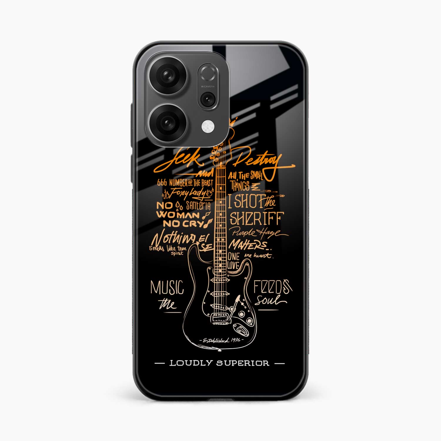 Music Lover Oppo Reno 14 5G Back Cover