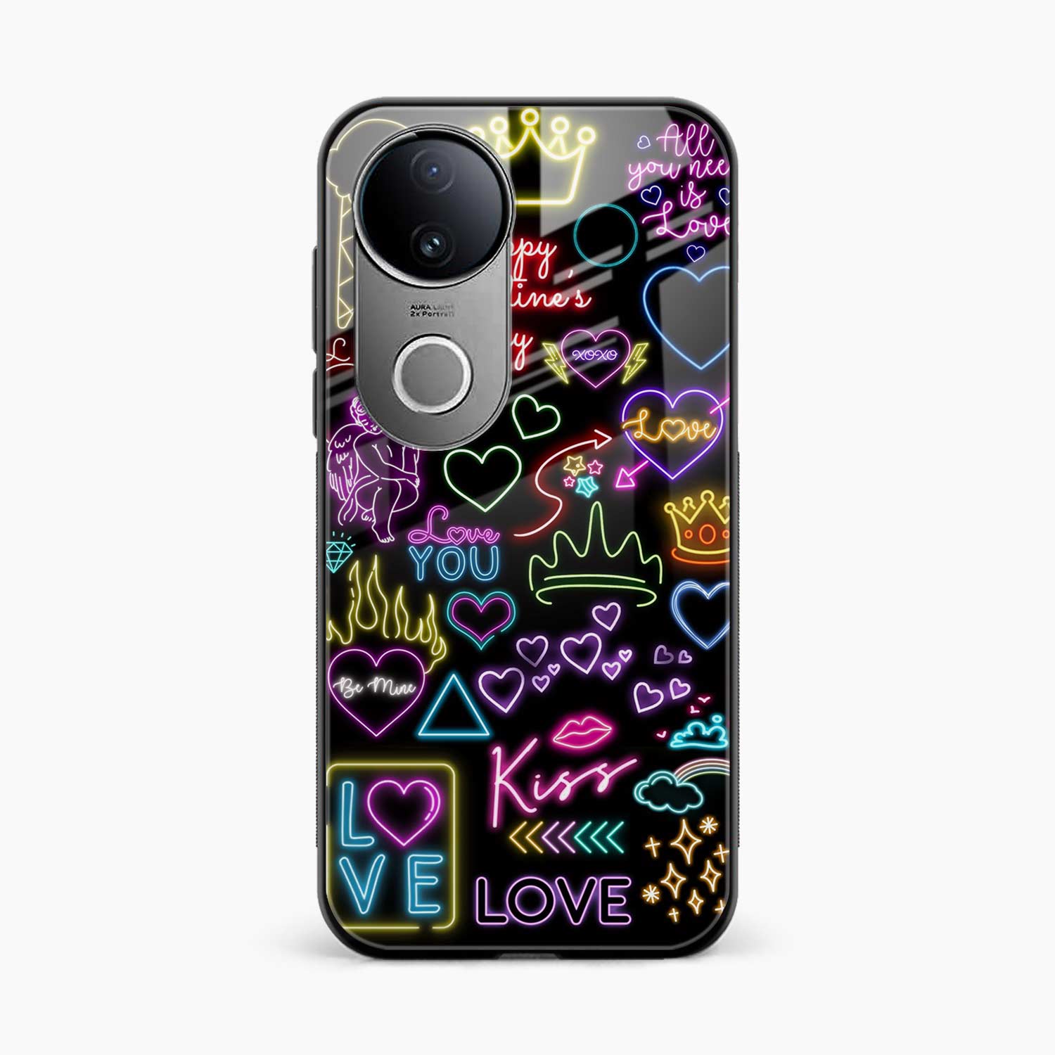 Neon Lights Iqoo Z10r 5G Back Cover