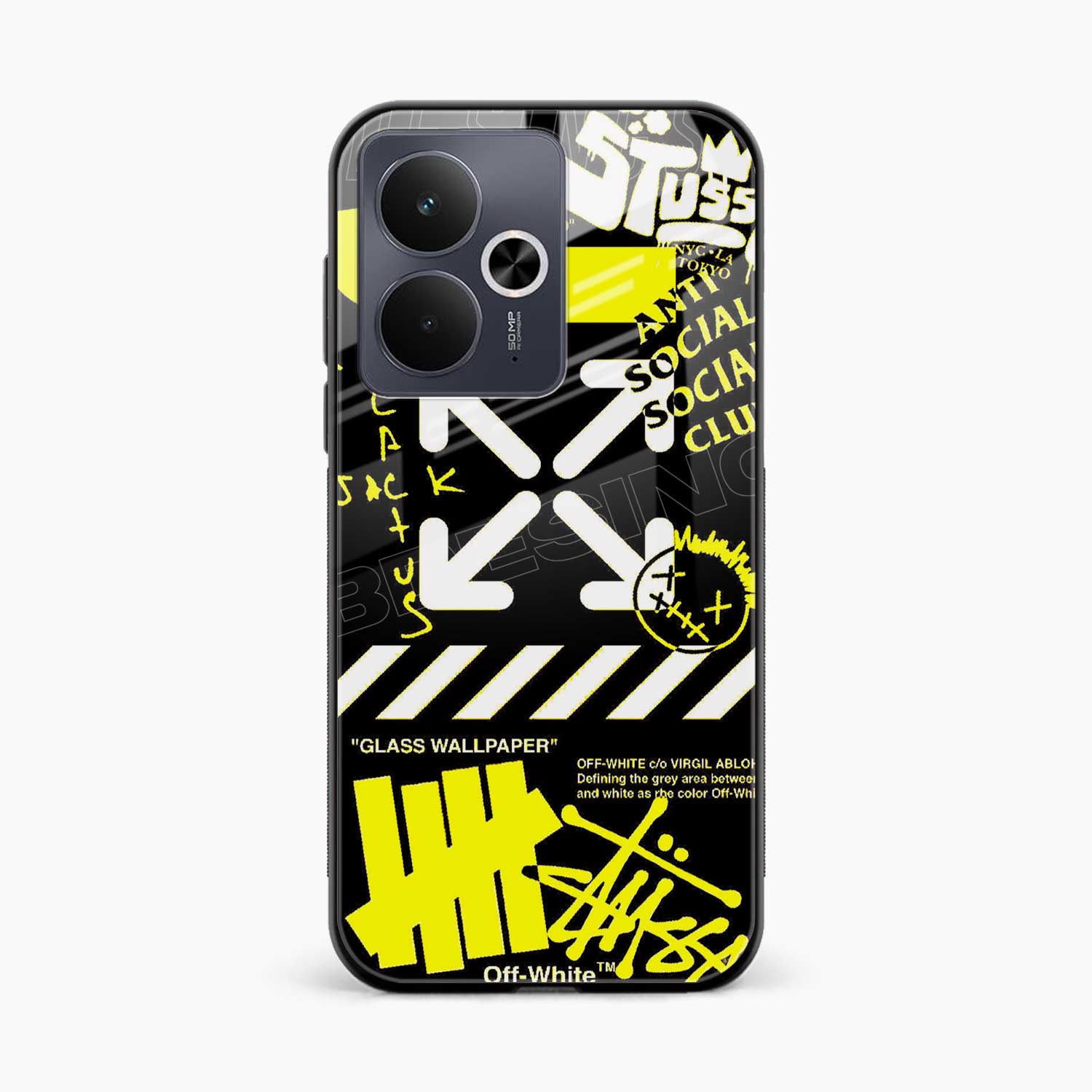 Neon Off White Realme 14t 5G Back Cover