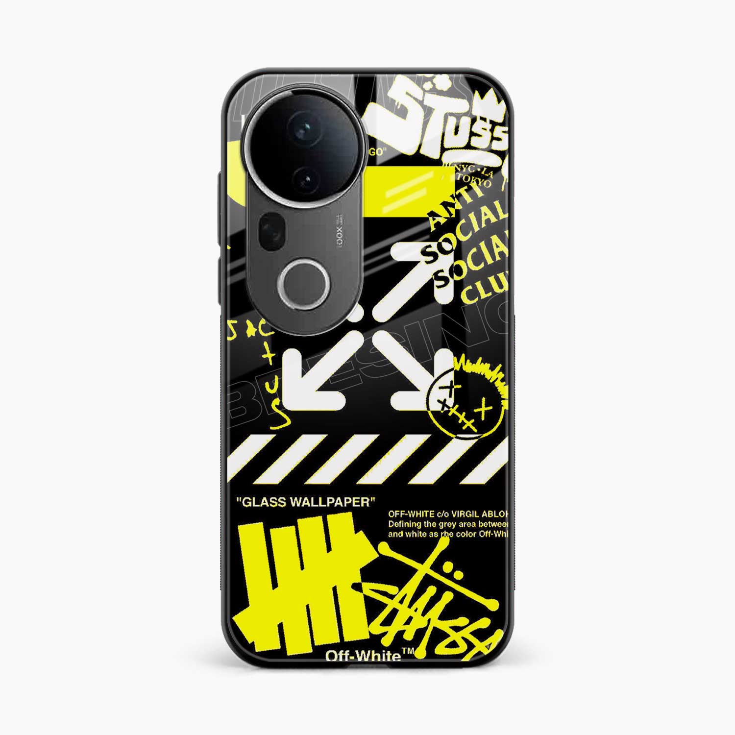 Neon Off White Vivo T4 Ultra 5G Back Cover