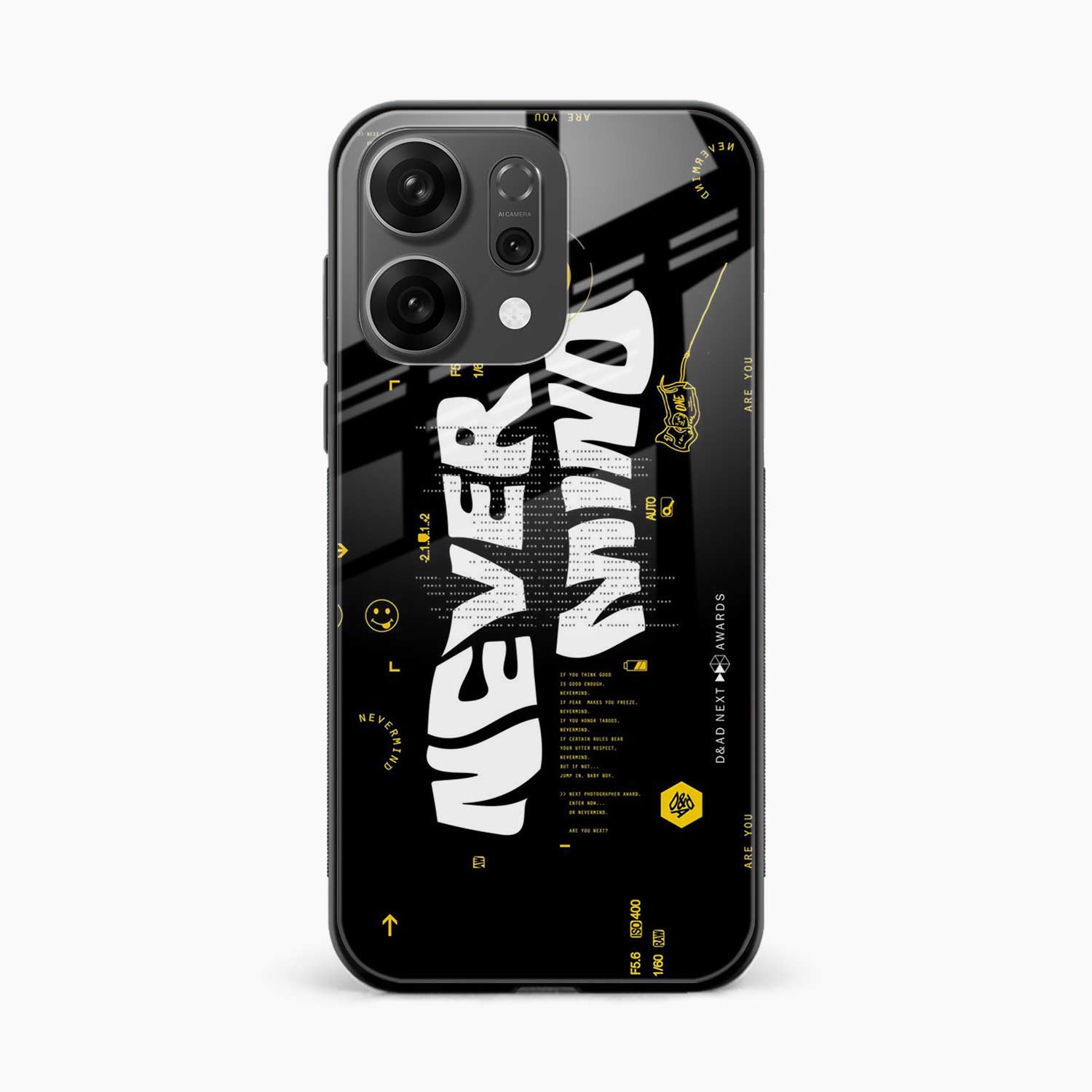 Never Mind Oppo Reno 14 5G Back Cover