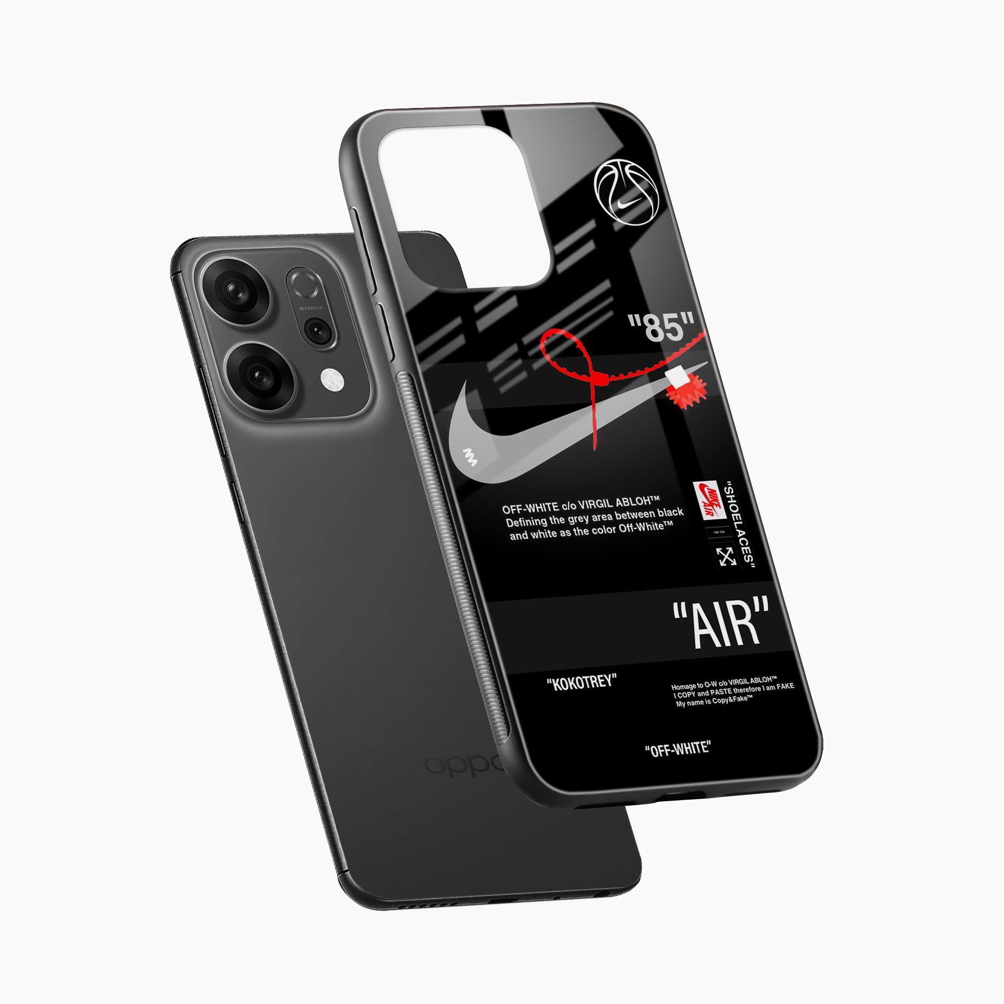 Off White Oppo Reno 14 5G Back Cover