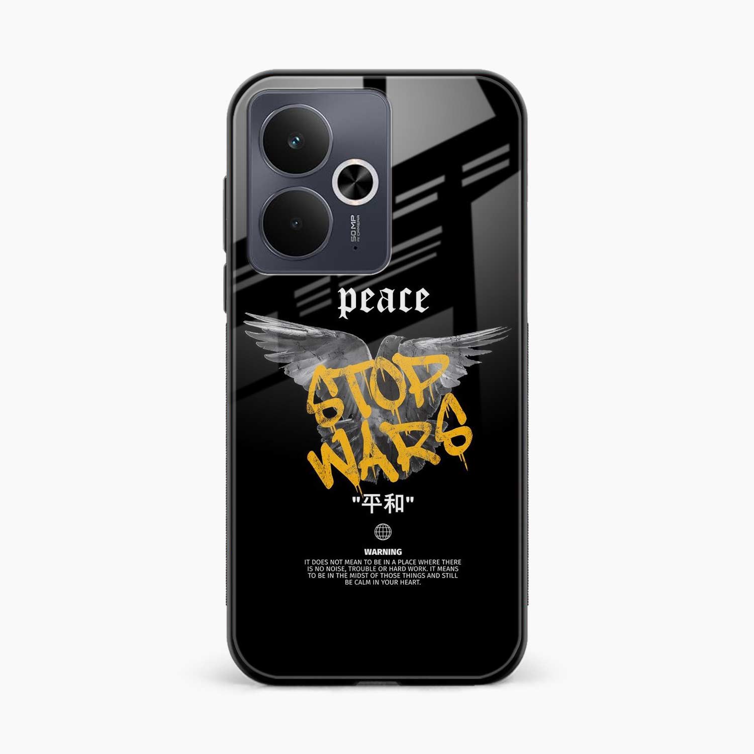Peace Stop Wars Realme 14t 5G Back Cover