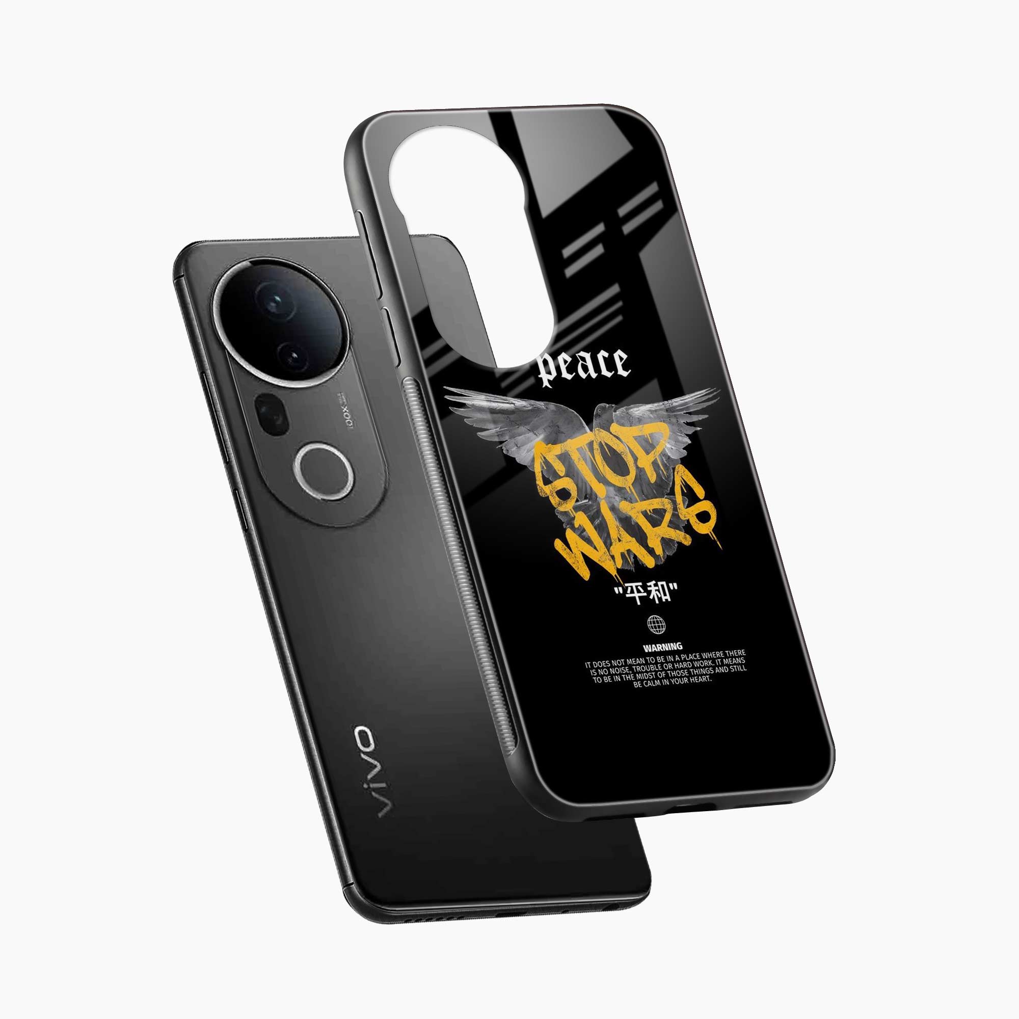 Peace Stop Wars Vivo T4 Ultra 5G Back Cover