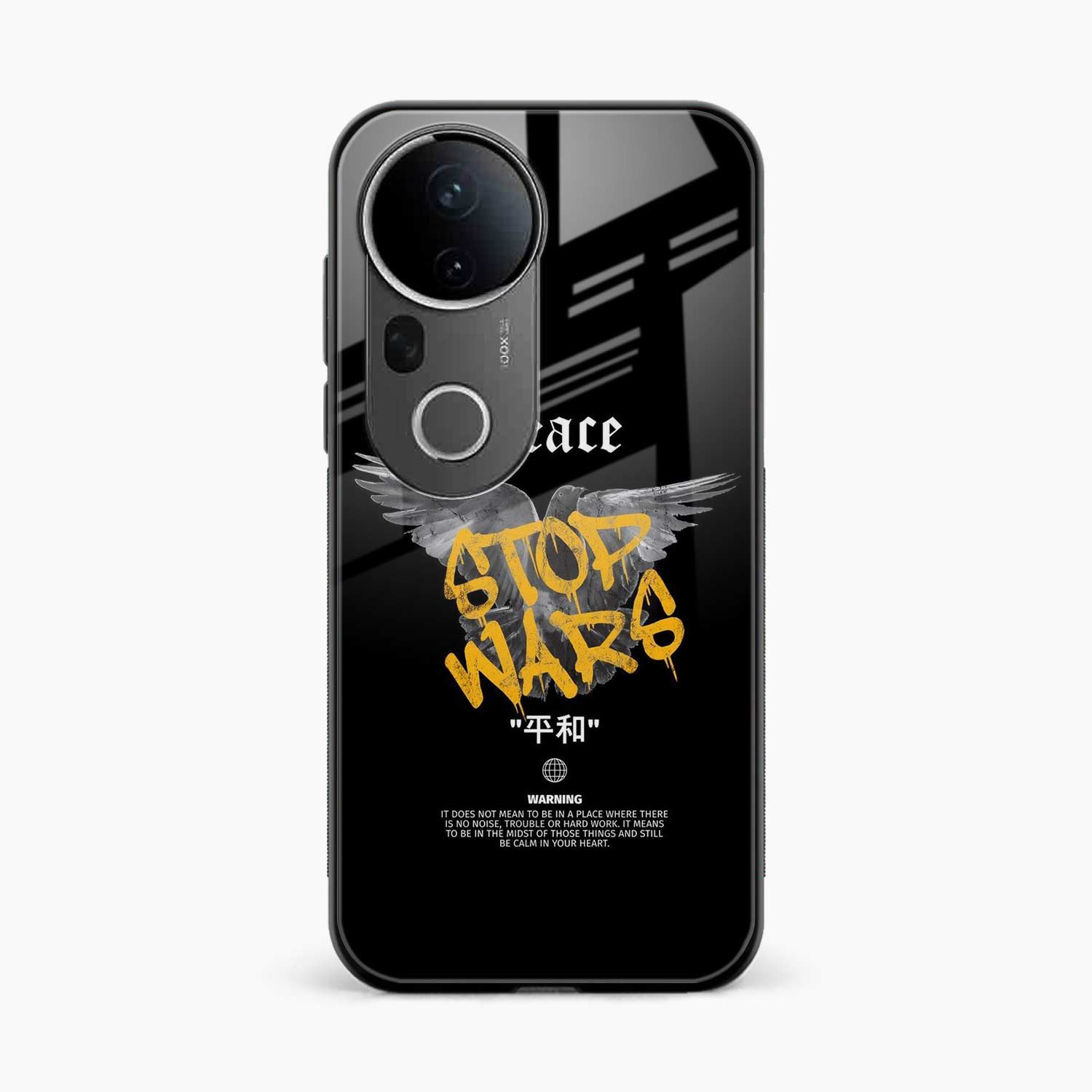 Peace Stop Wars Vivo T4 Ultra 5G Back Cover