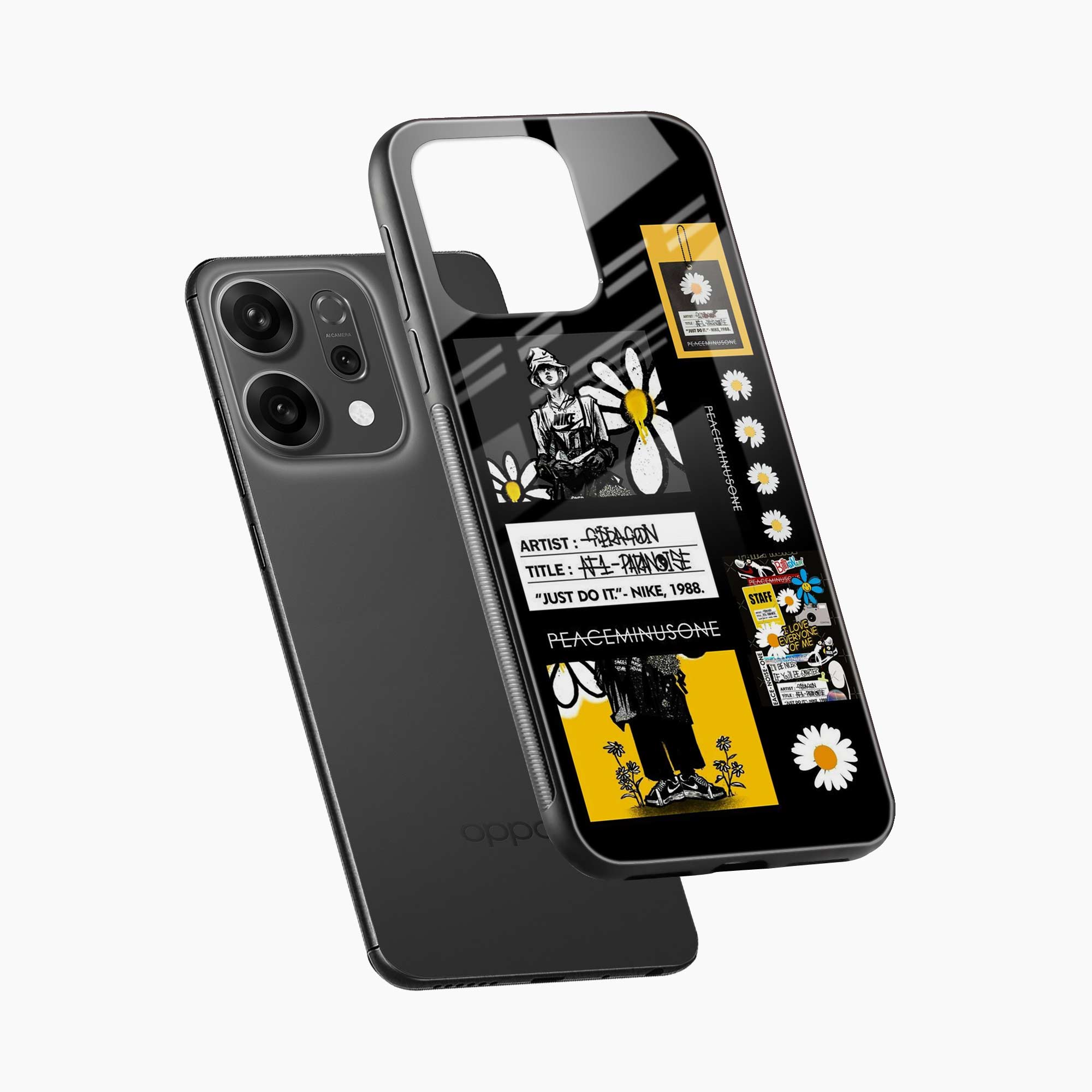 Peace Oppo Reno 14 5G Back Cover