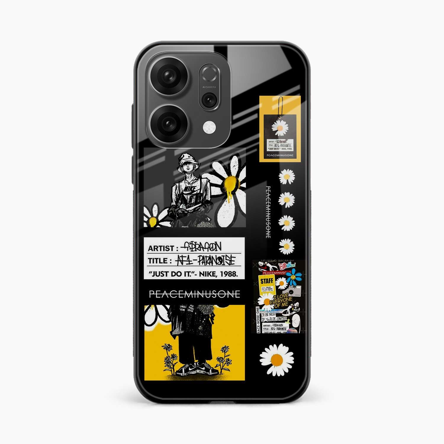 Peace Oppo Reno 14 5G Back Cover