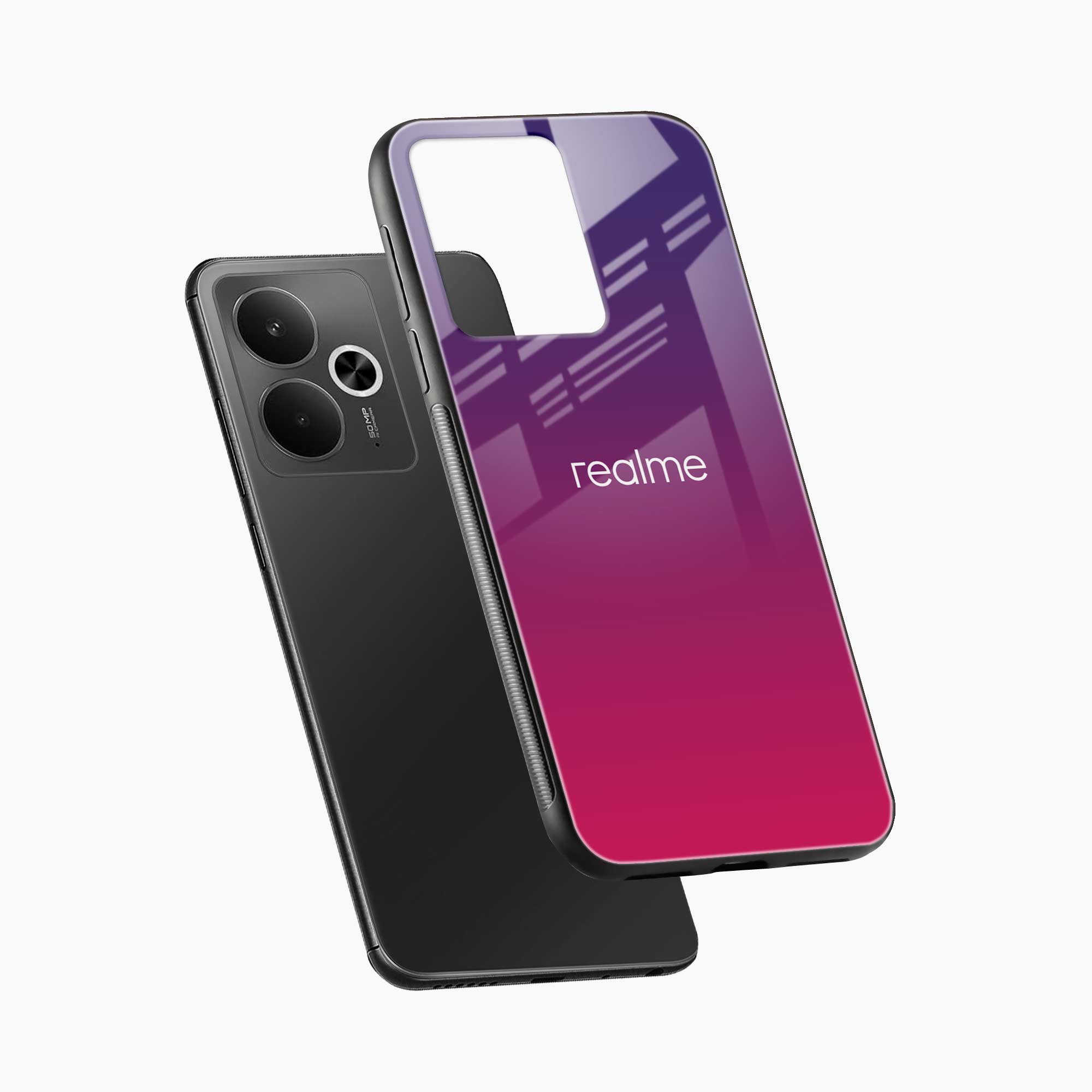 Pink Rise Realme 14t 5G Back Cover