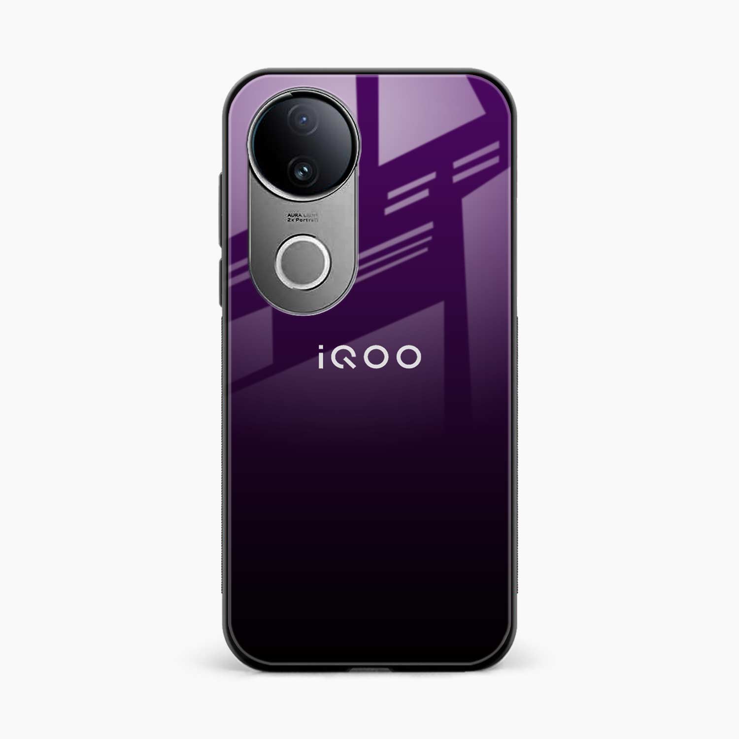 Pleasing Purple Iqoo Z10r 5G Back Cover