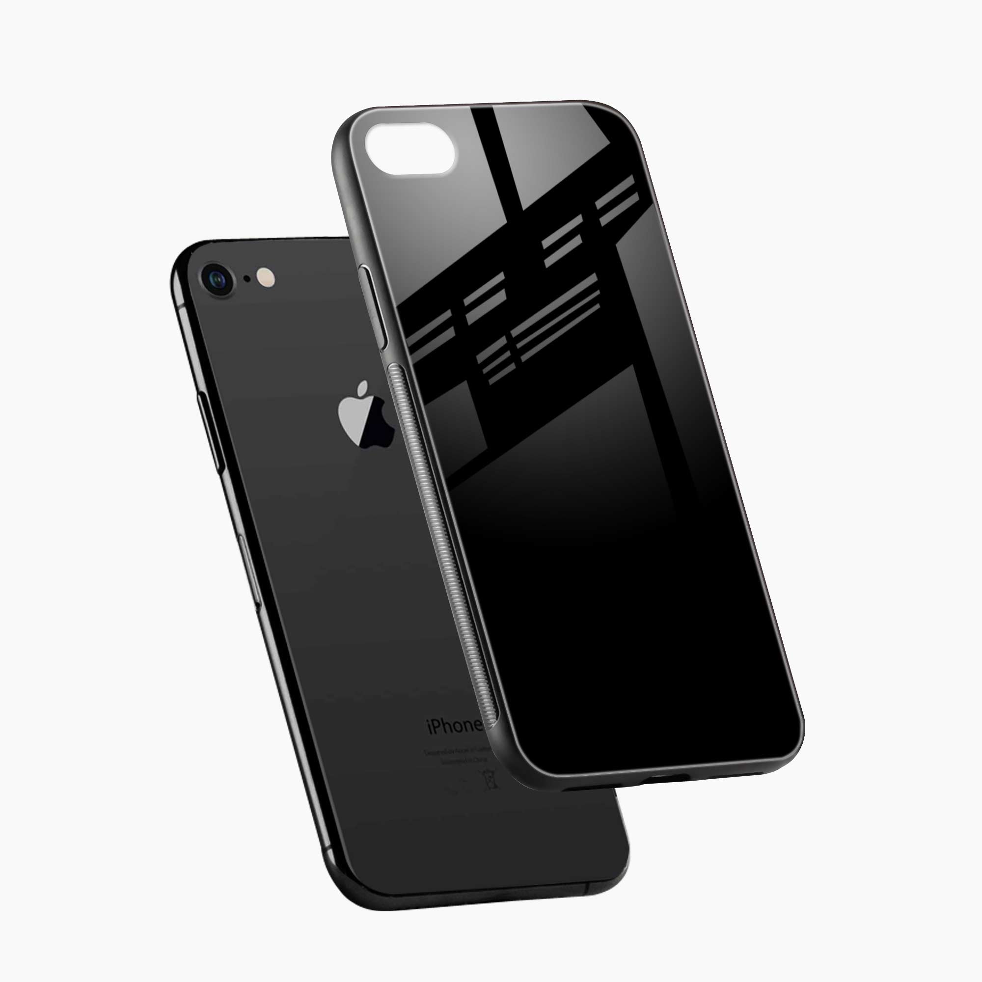 Pure Black iPhone 6s Back Cover