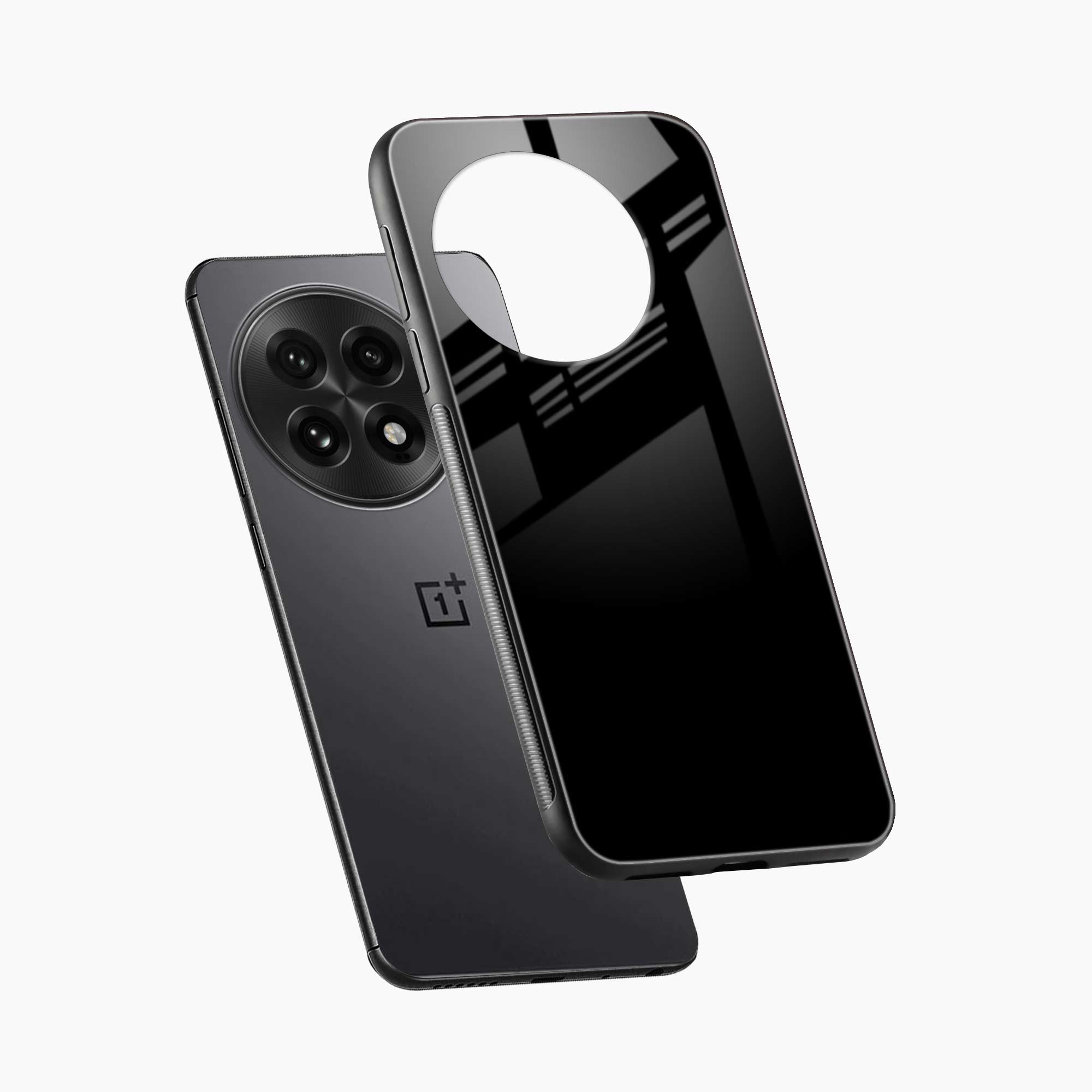 Pure Black OnePlus 13 Back Cover
