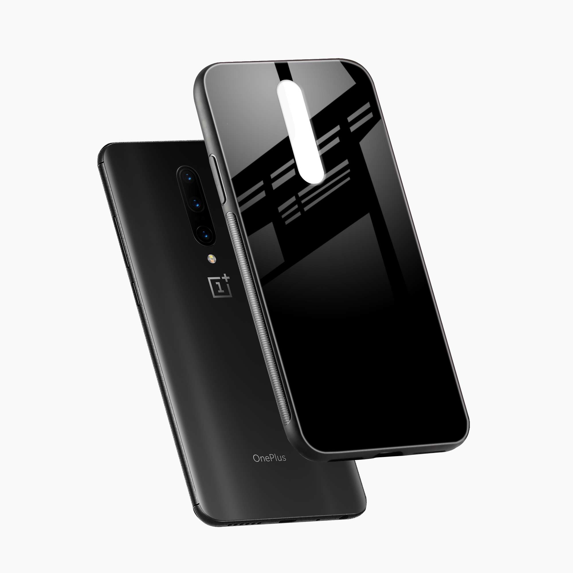 Pure Black OnePlus 7t Pro Back Cover