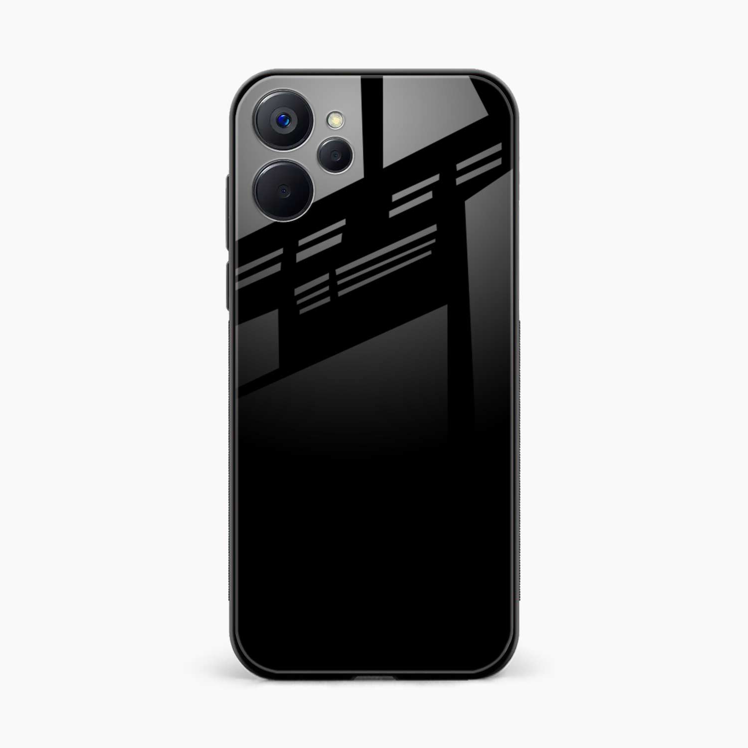 Pure Black Realme 10T Back Cover
