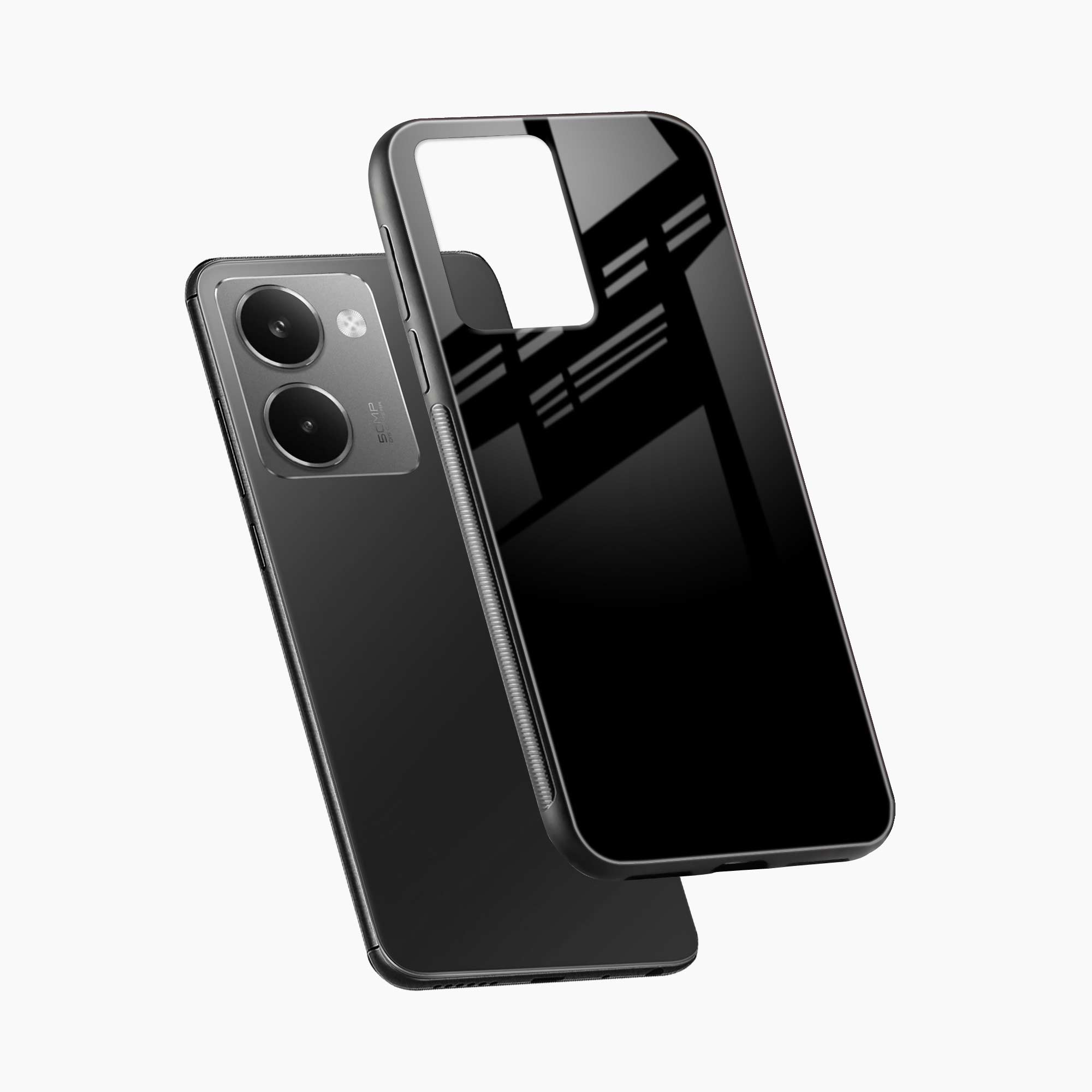 Pure Black Realme P3 Ultra 5G Back Cover