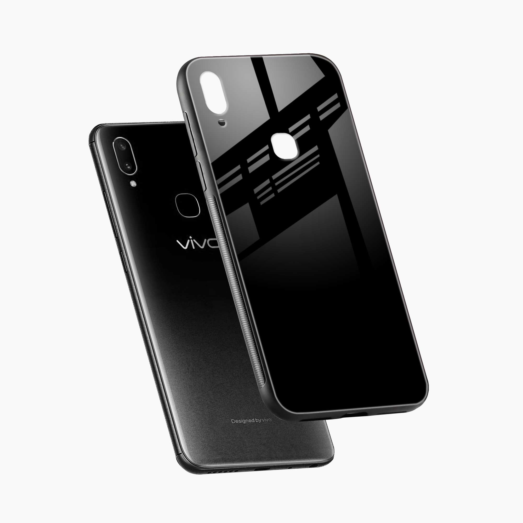 Pure Black Vivo Y95 Back Cover