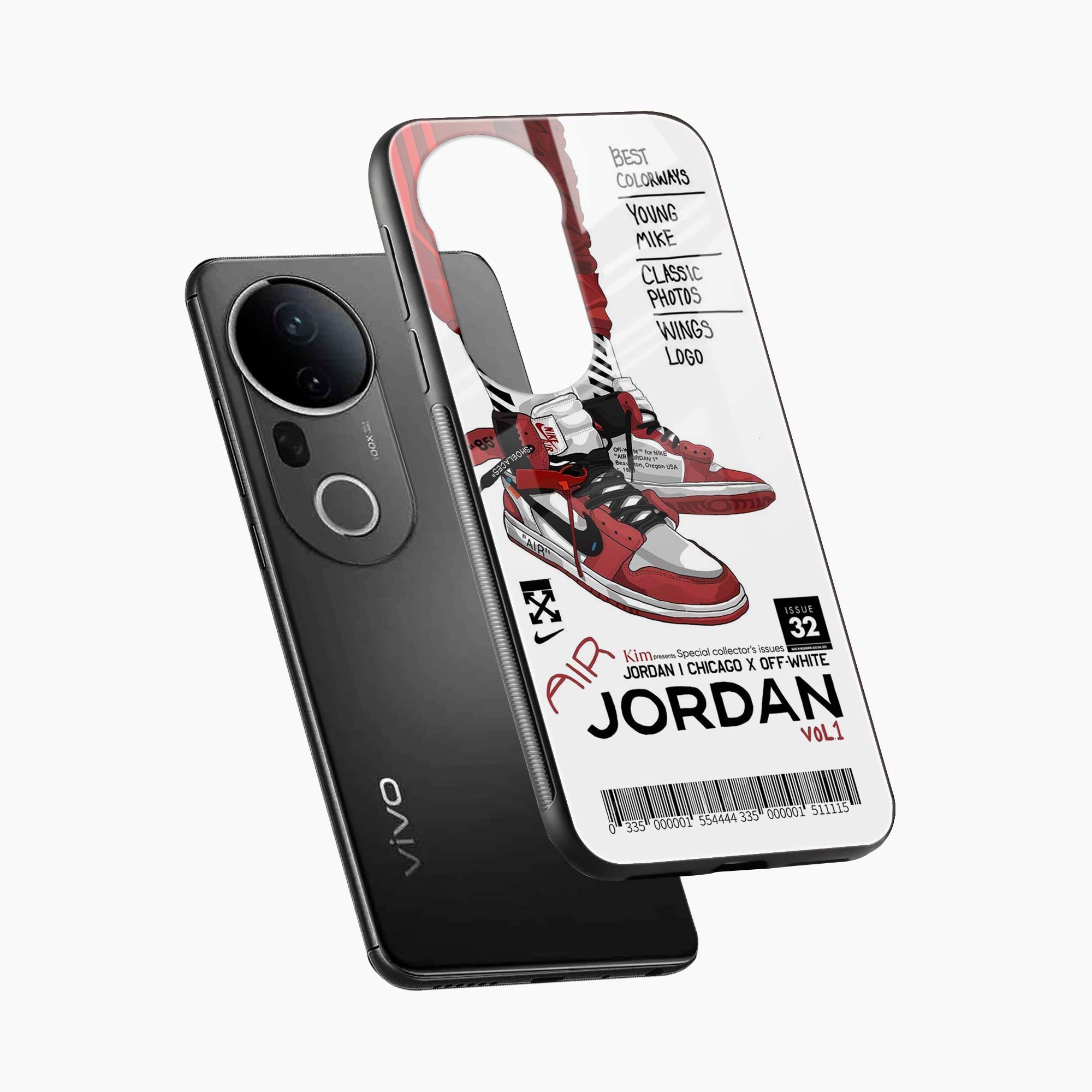 Red Sneakers Vivo T4 Ultra 5G Back Cover