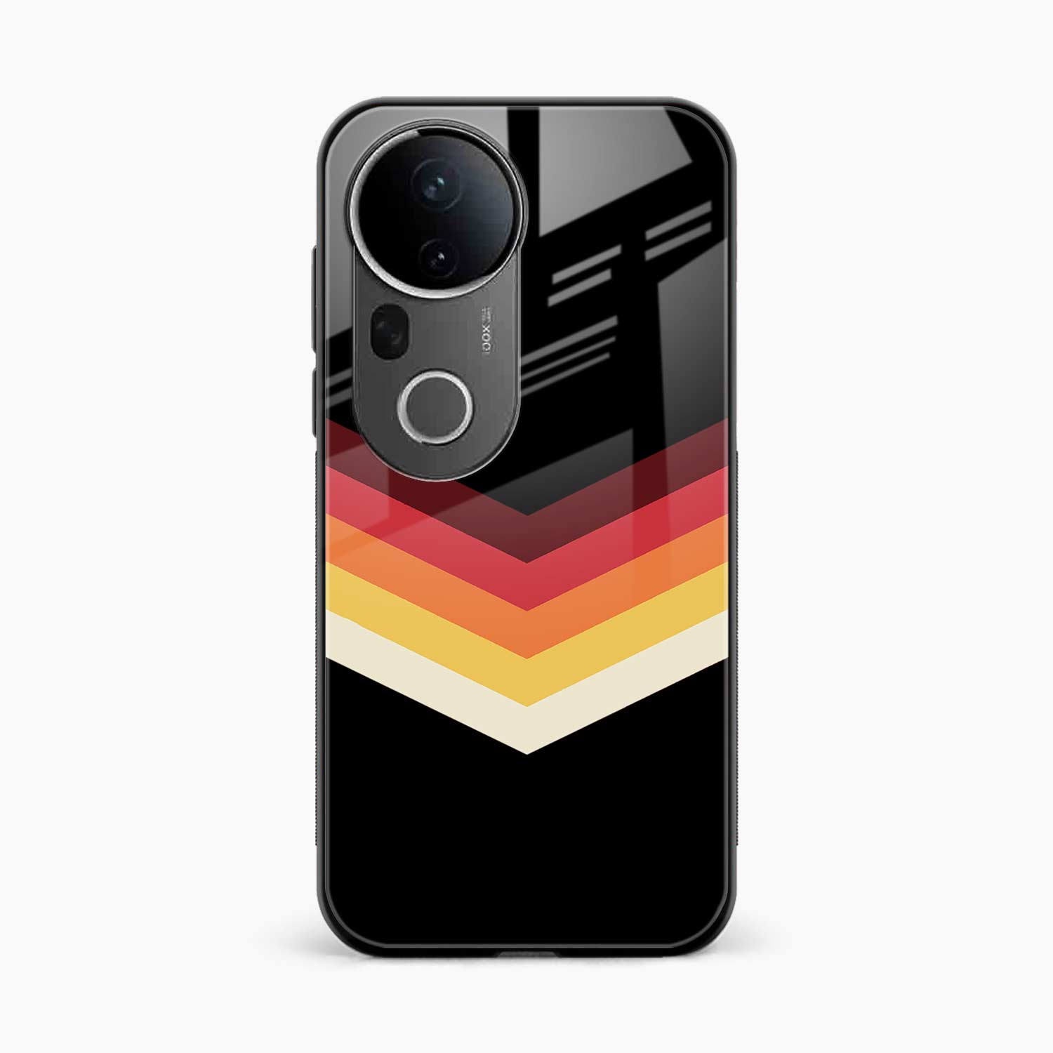 Rewind Strips Pattern Vivo T4 Ultra 5G Back Cover