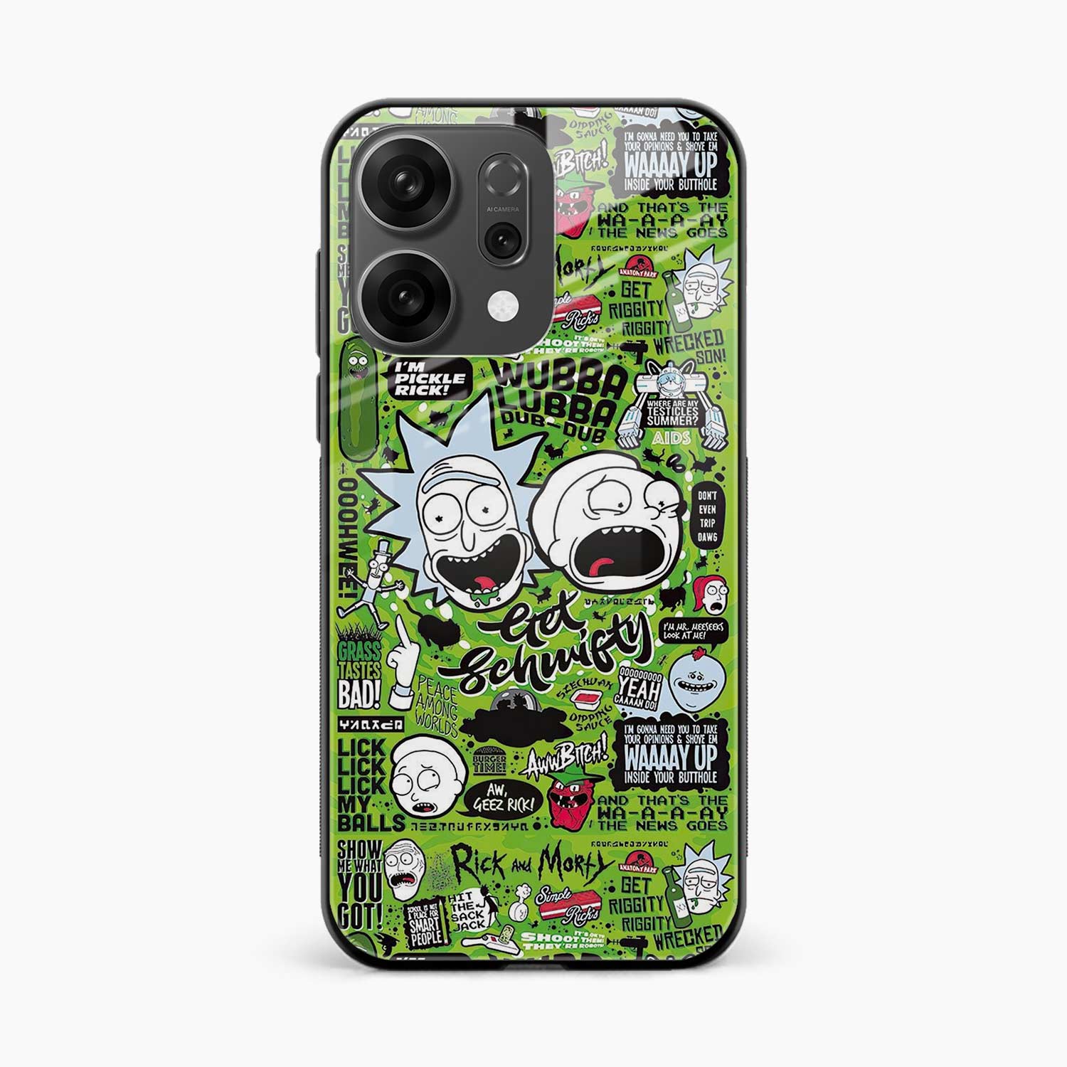 Rick And Morty Oppo Reno 14 5G Back Cover