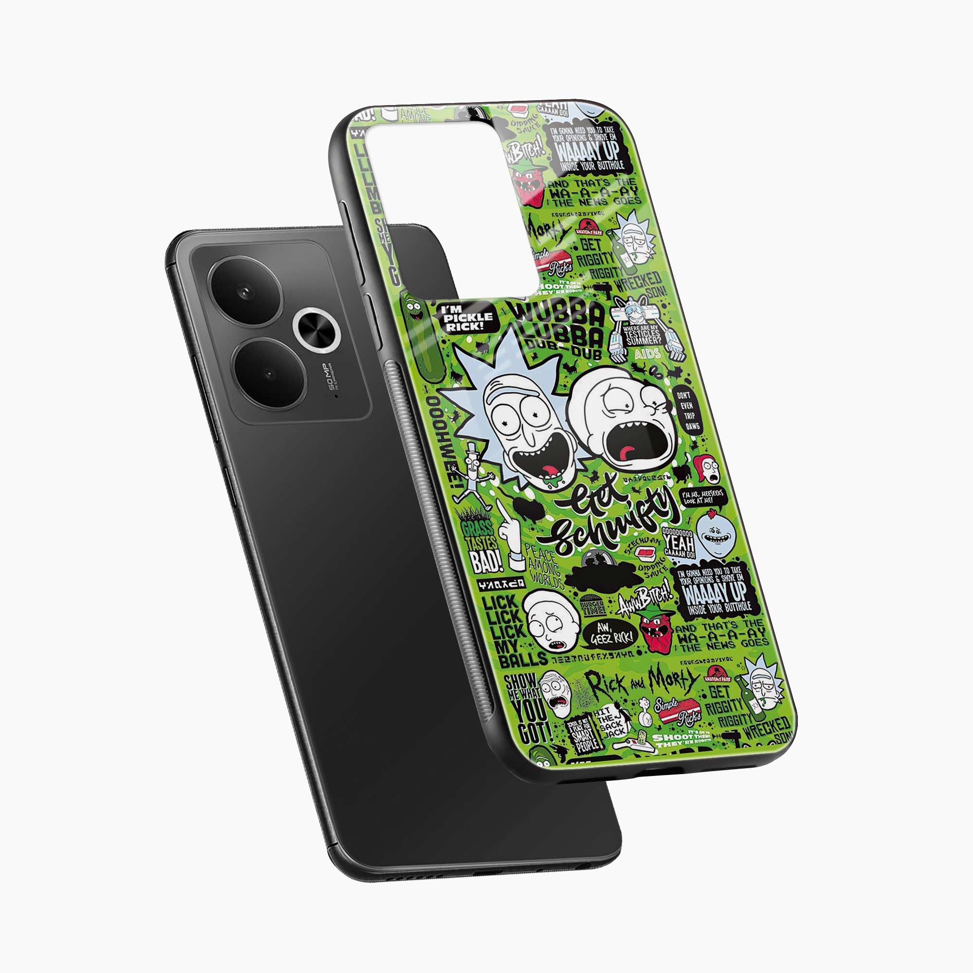Rick And Morty Realme 14t 5G Back Cover