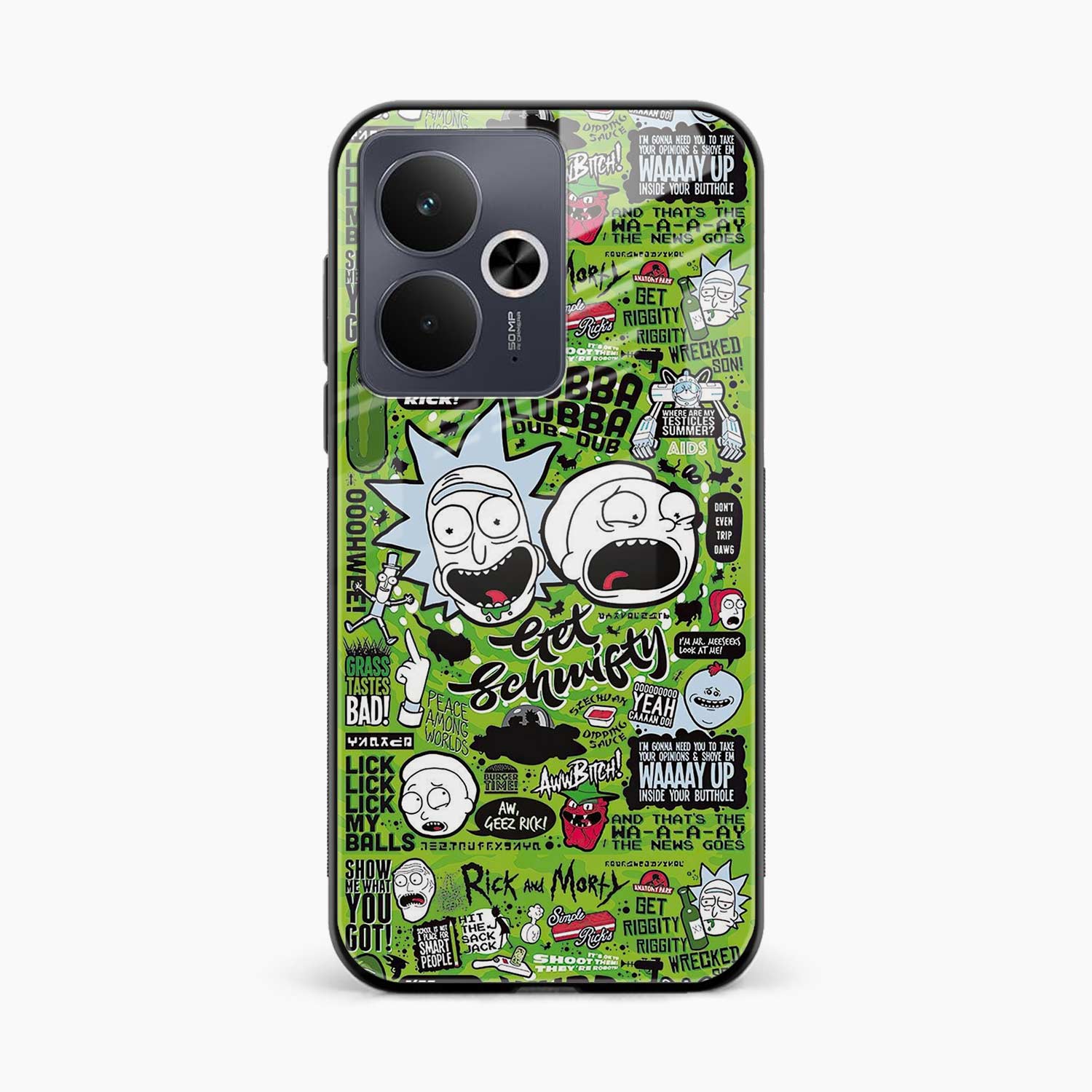 Rick And Morty Realme 14t 5G Back Cover