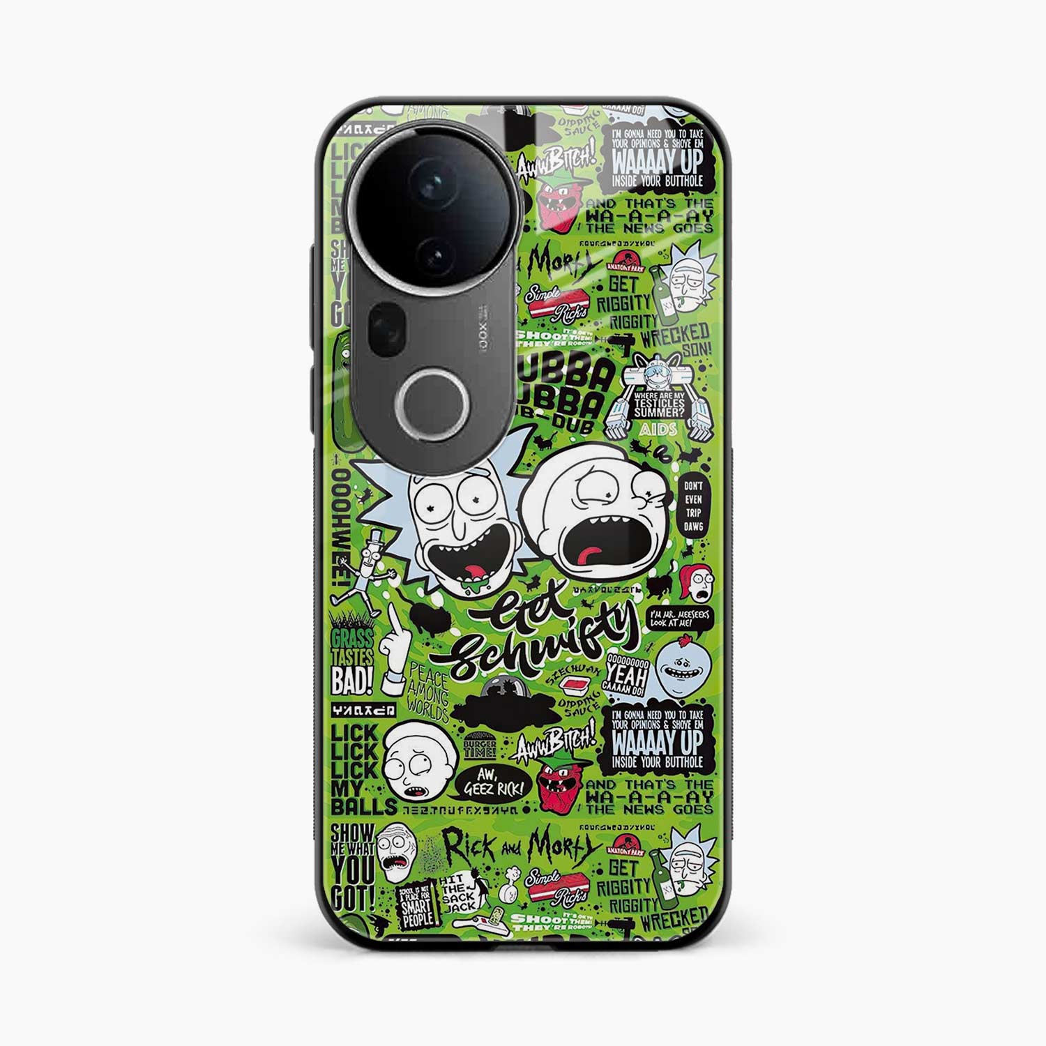 Rick And Morty Vivo T4 Ultra 5G Back Cover
