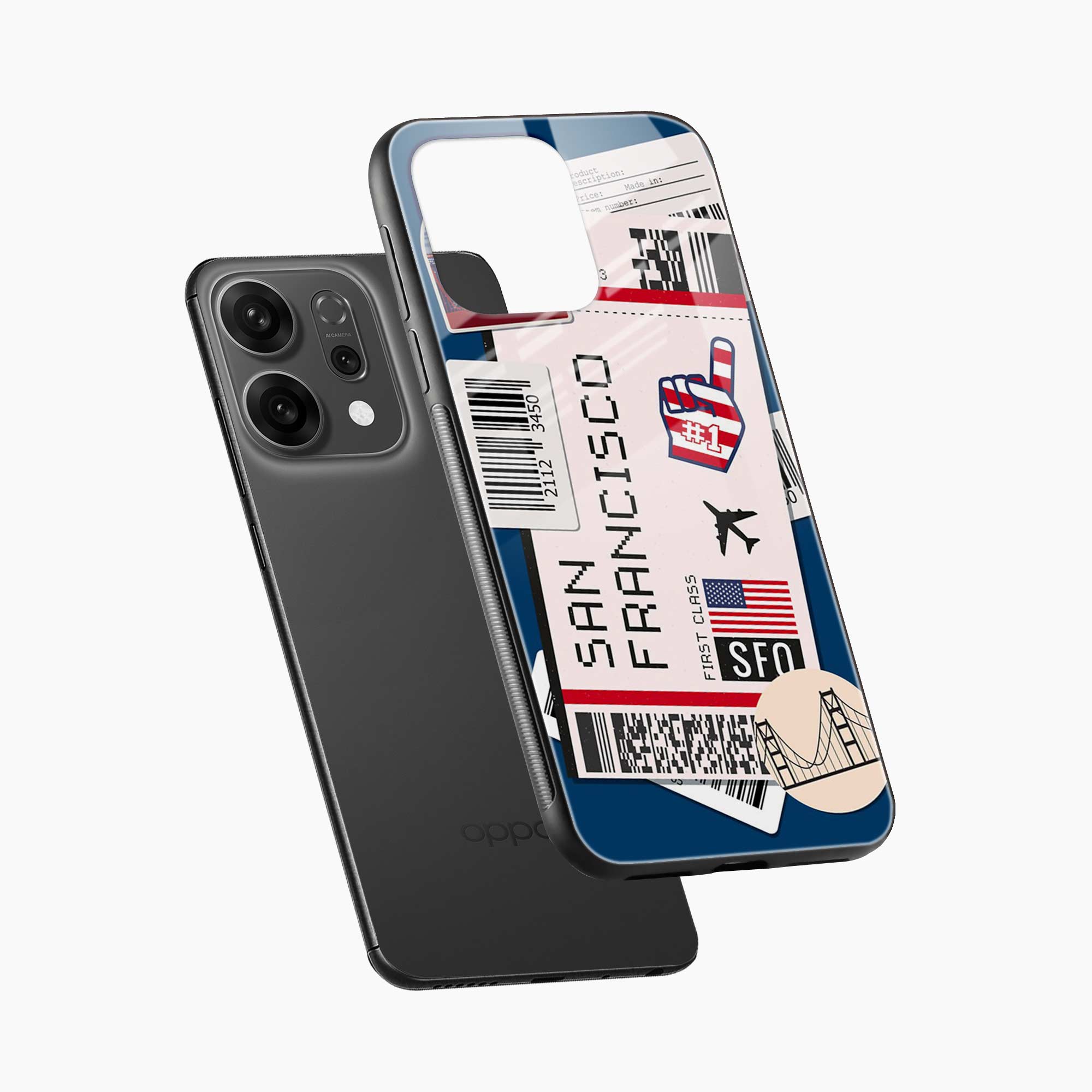 San Francisco Oppo Reno 14 5G Back Cover