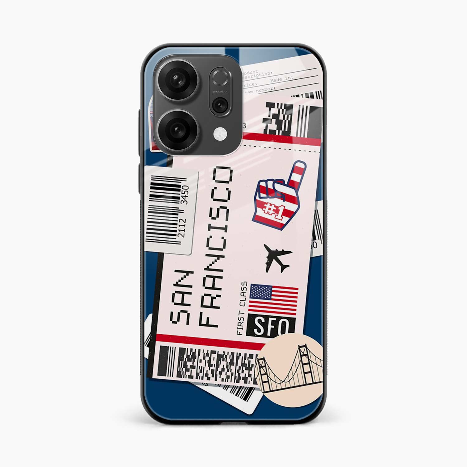 San Francisco Oppo Reno 14 5G Back Cover