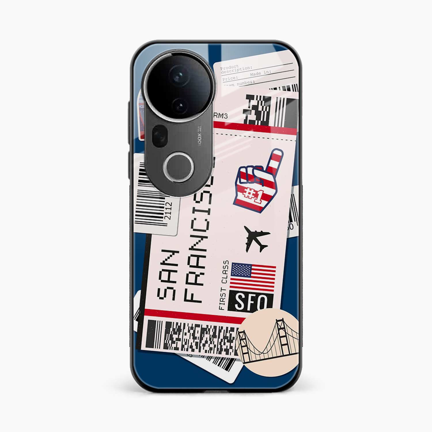 San Francisco Vivo T4 Ultra 5G Back Cover