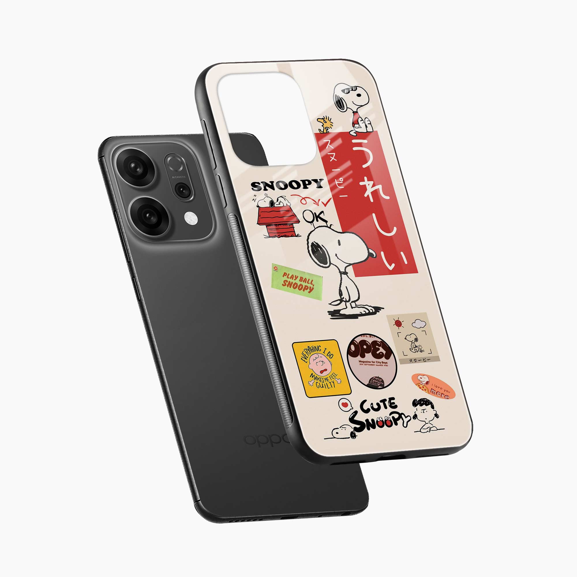 Snoopy Oppo Reno 14 5G Back Cover