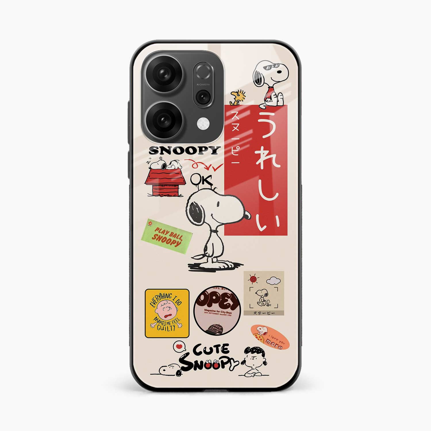 Snoopy Oppo Reno 14 5G Back Cover