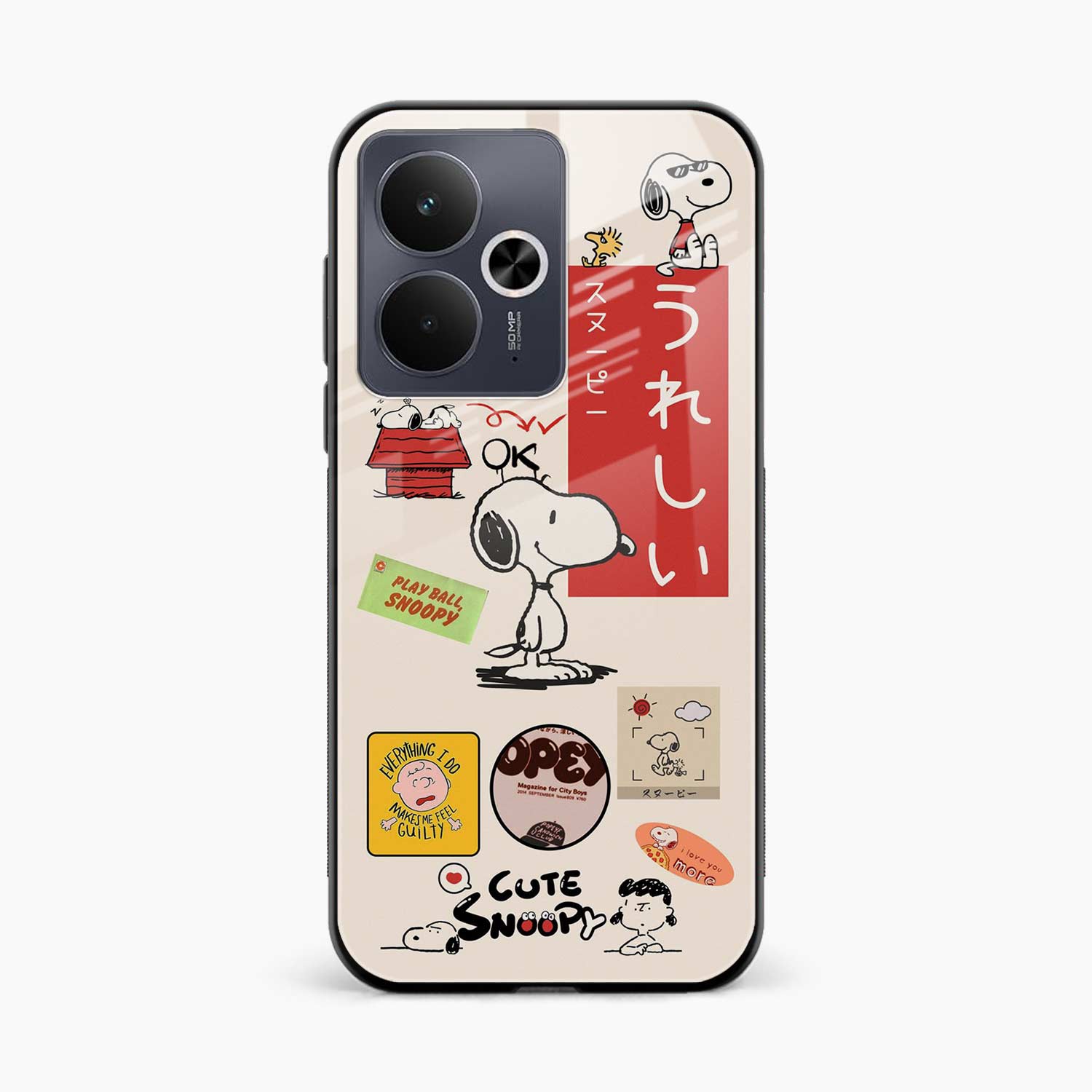 Snoopy Realme 14t 5G Back Cover