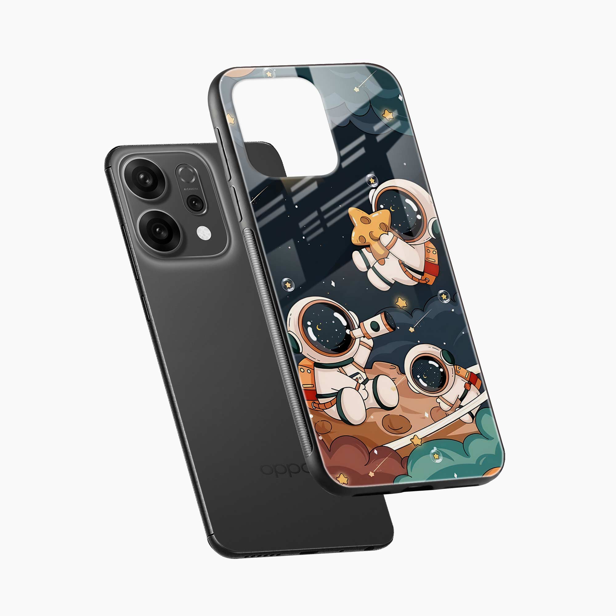 Space Oppo Reno 14 5G Back Cover