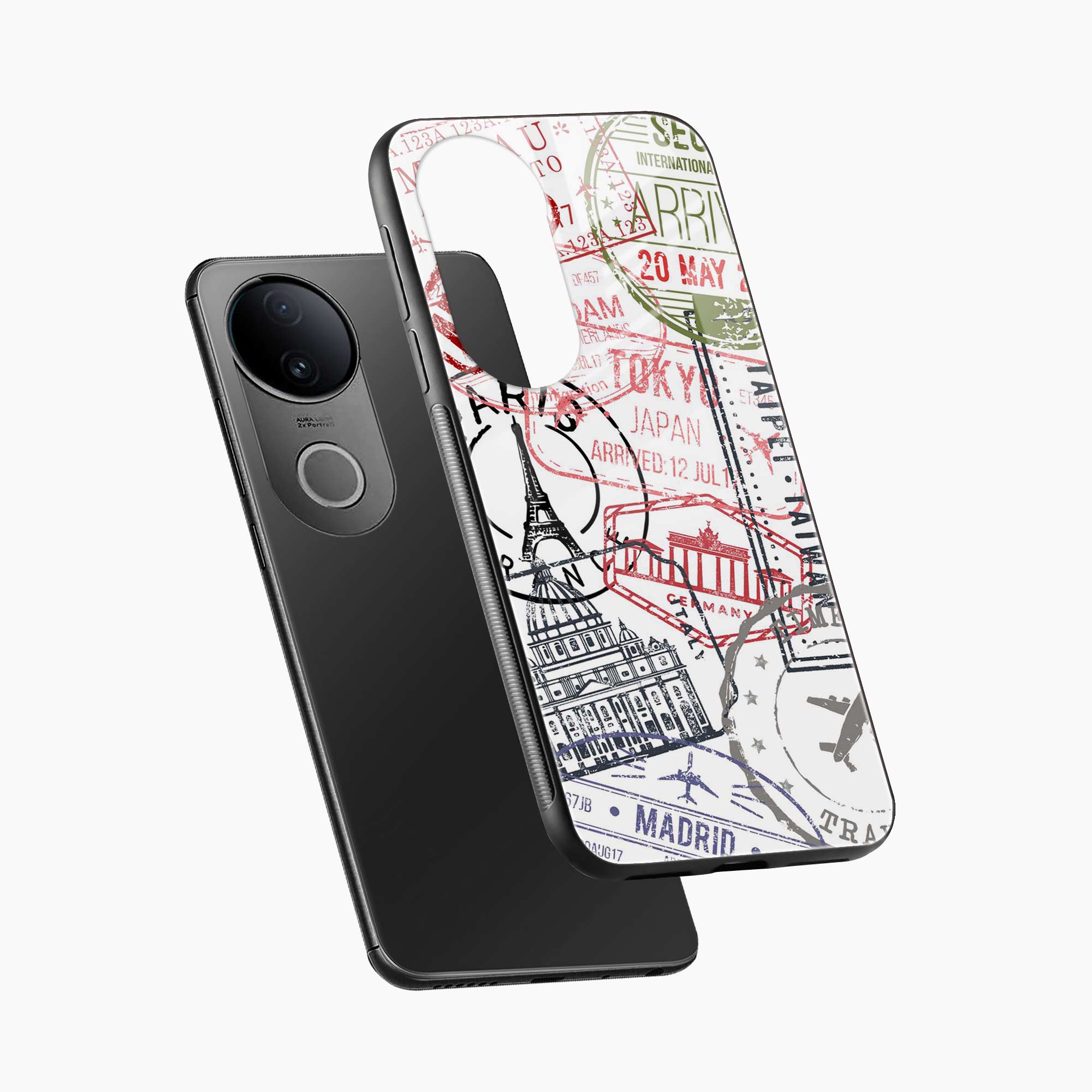 Stamp Iqoo Z10r 5G Back Cover