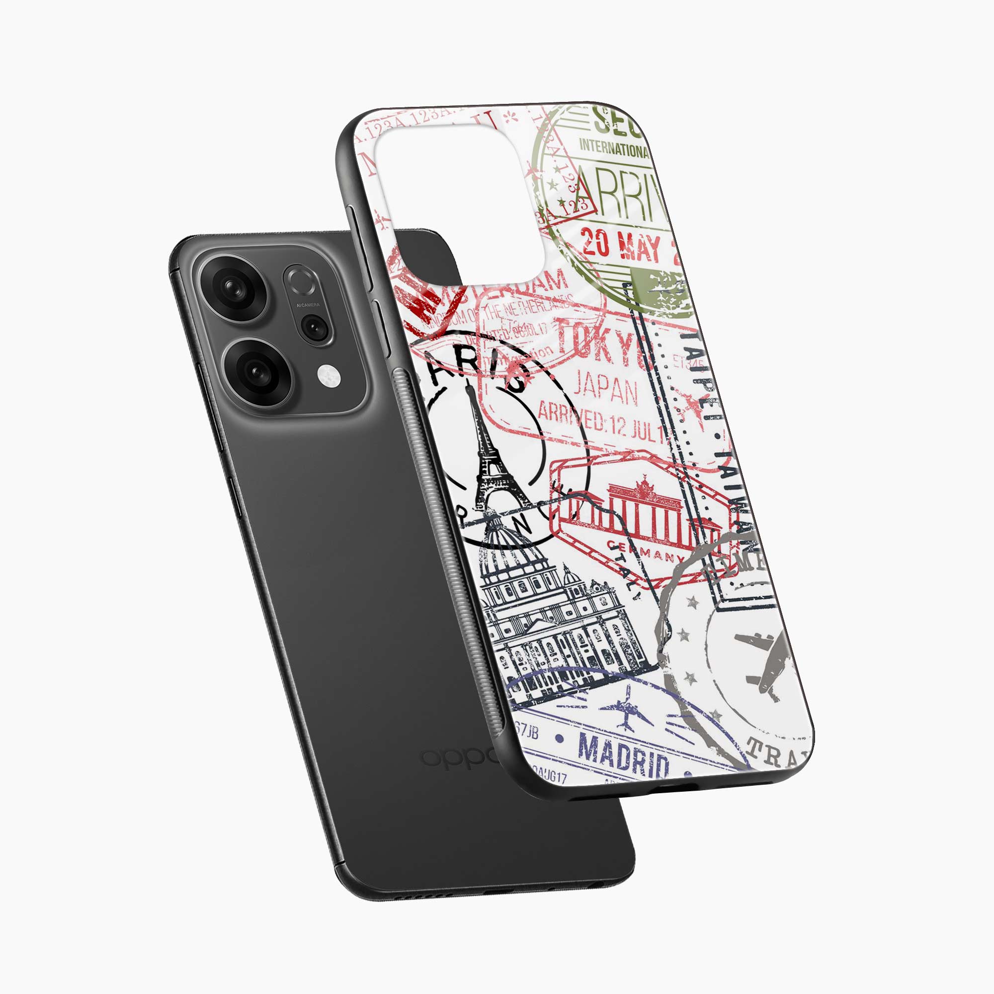 Stamp Oppo Reno 14 5G Back Cover