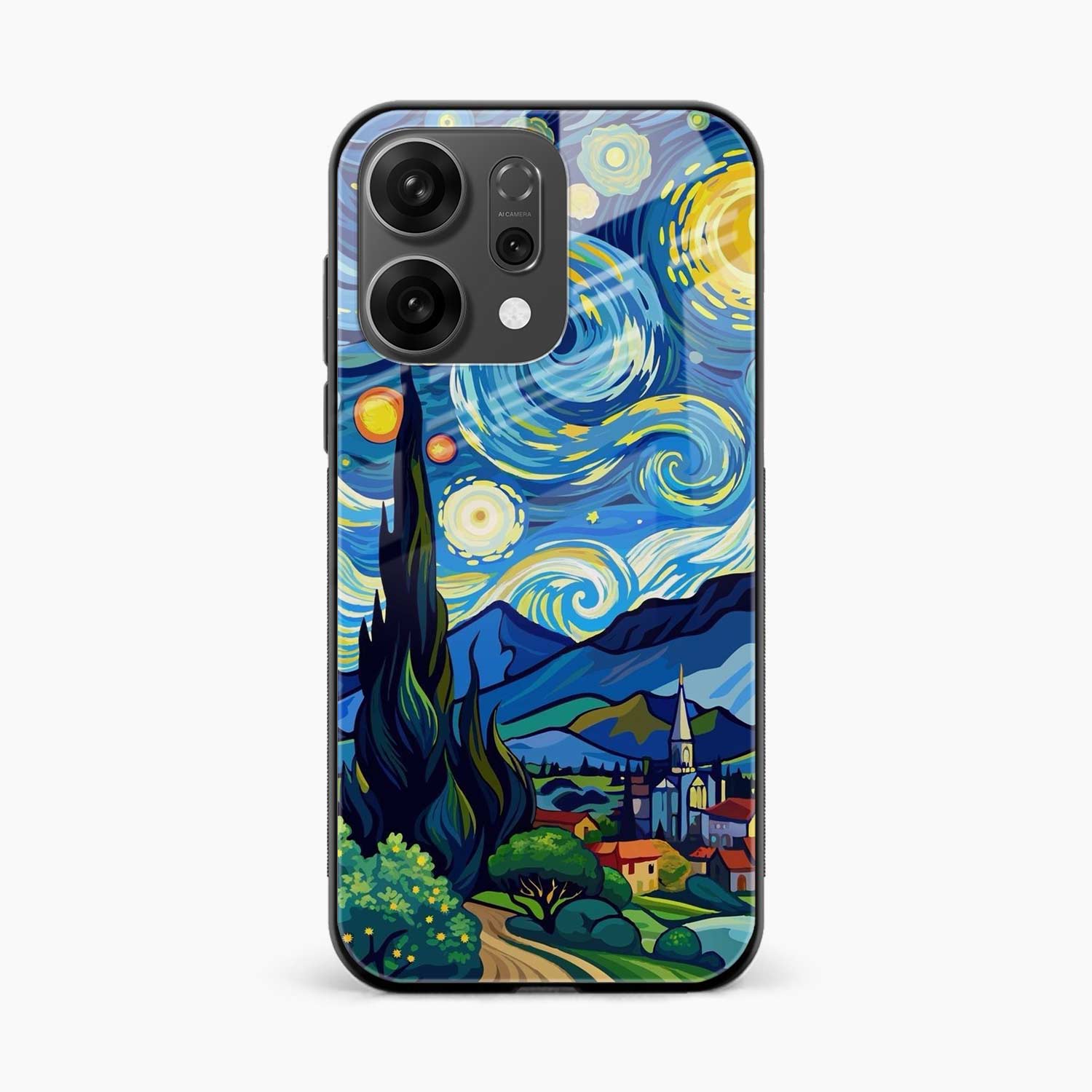 Starry Night Oppo Reno 14 5G Back Cover