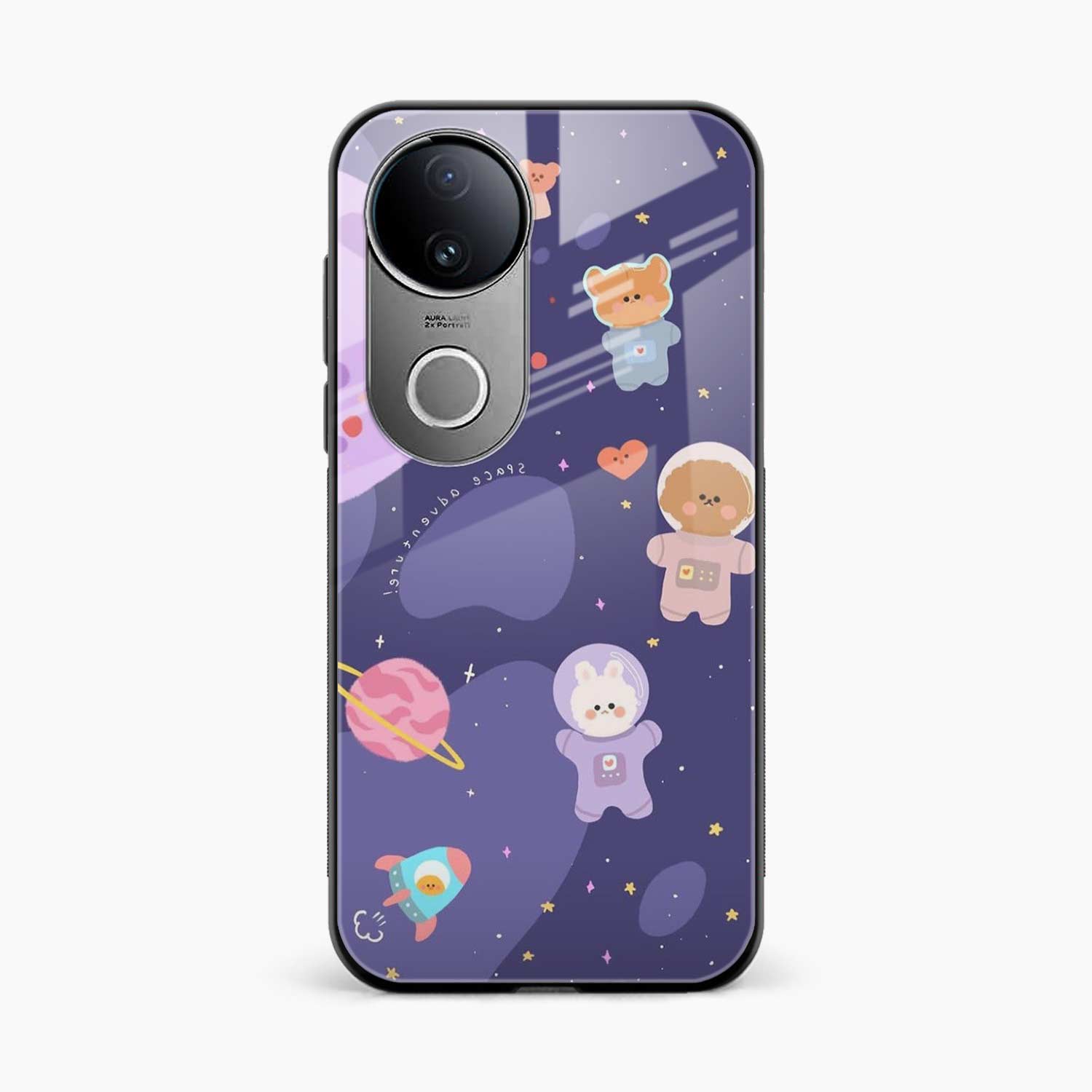 Teddy Space Iqoo Z10r 5G Back Cover