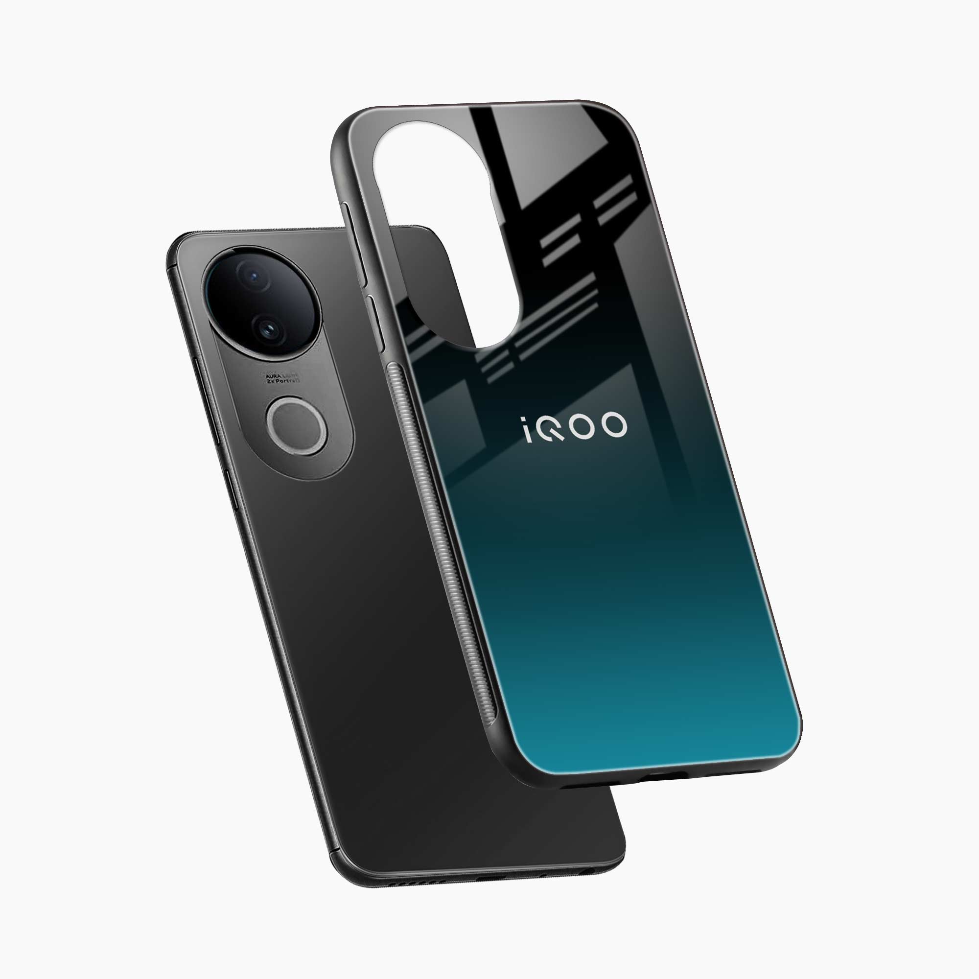 Ultramarine Glass Iqoo Z10r 5G Back Cover