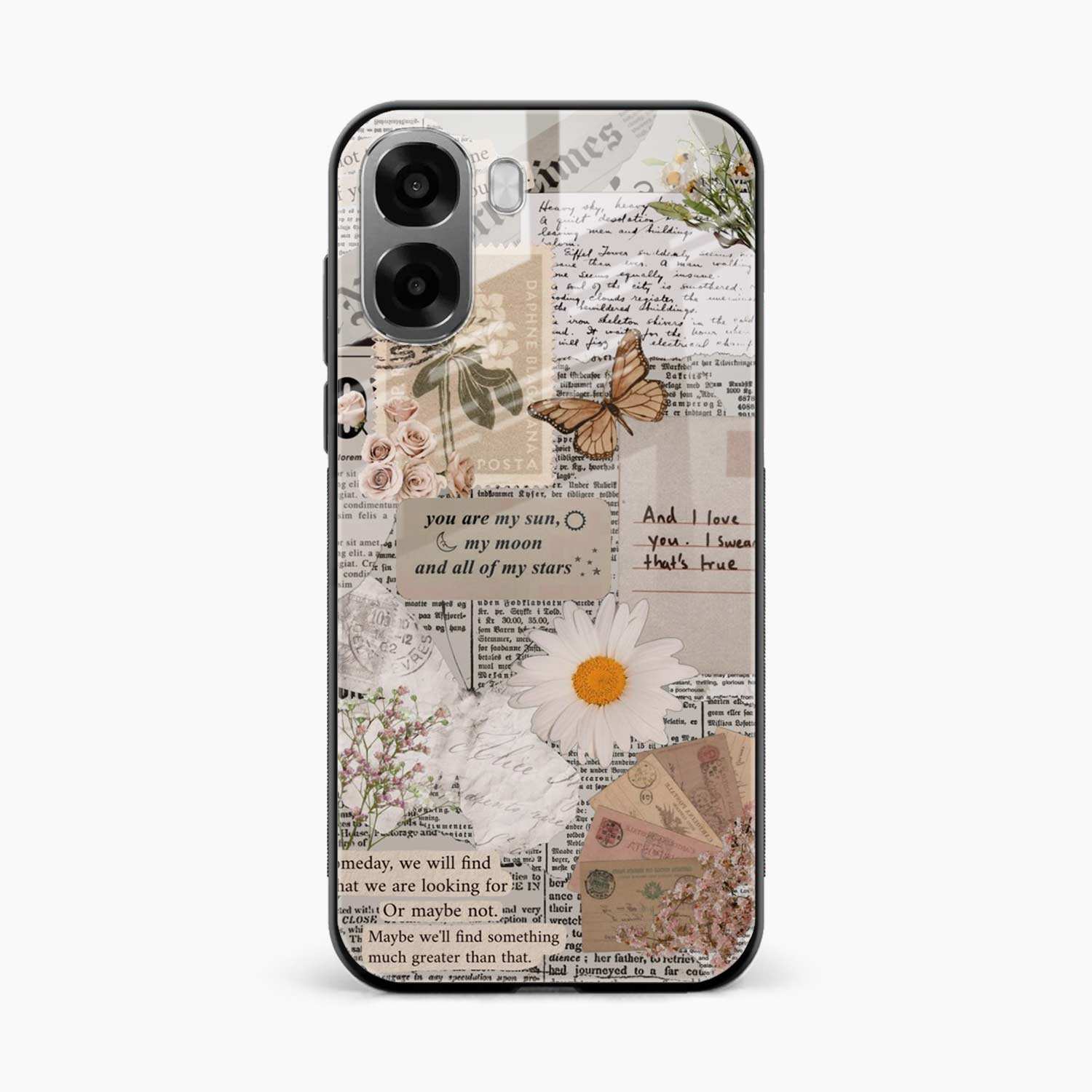 Aesthetic Oppo A6x 5G Back Cover