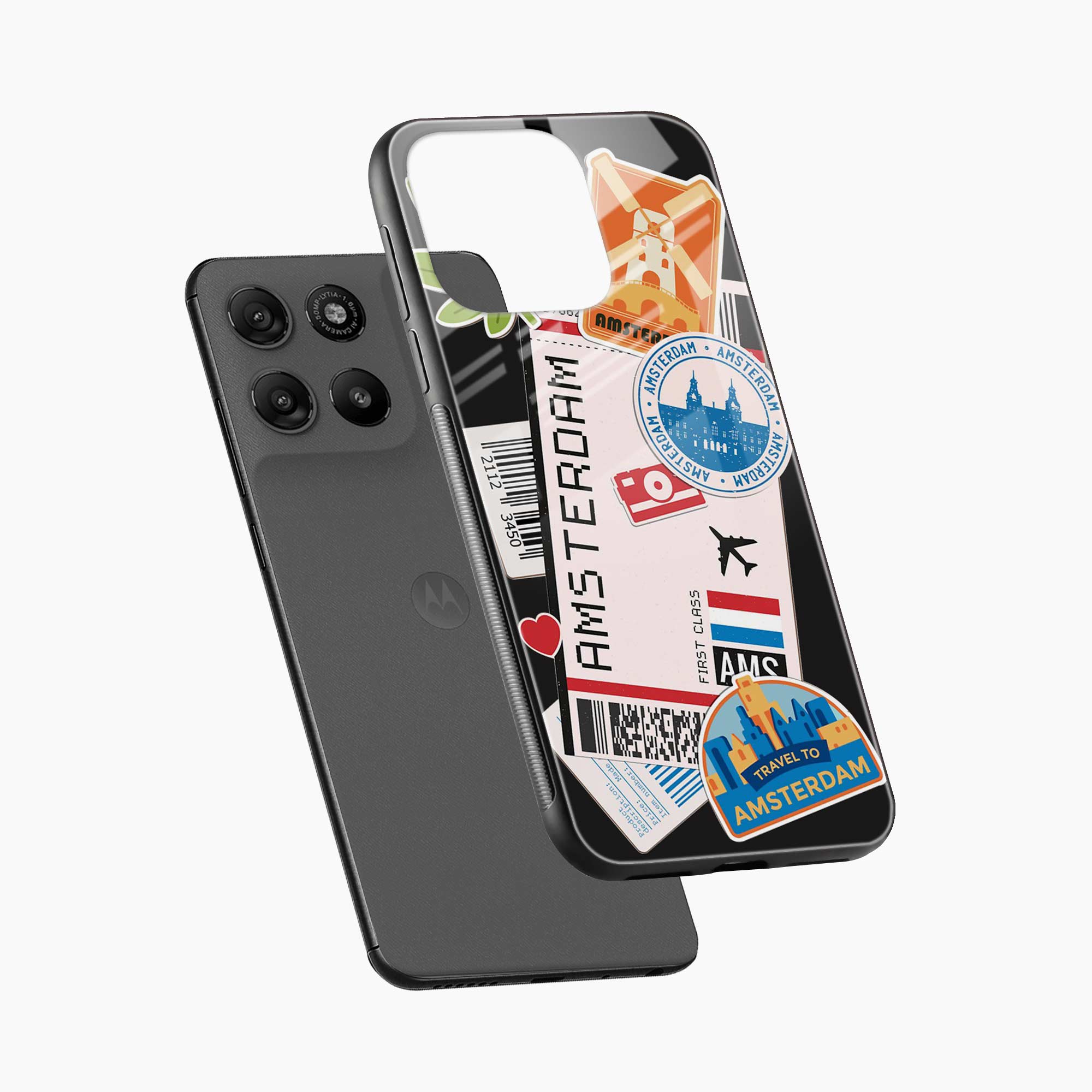 Amsterdam Motorola G57 Power 5G Back Cover