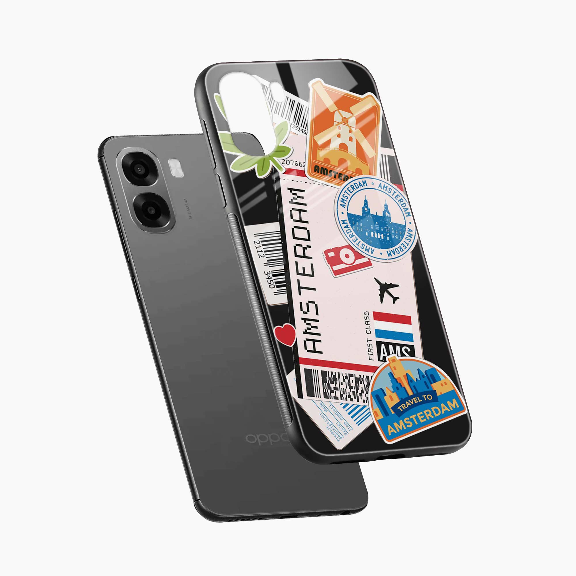 Amsterdam Oppo A6x 5G Back Cover