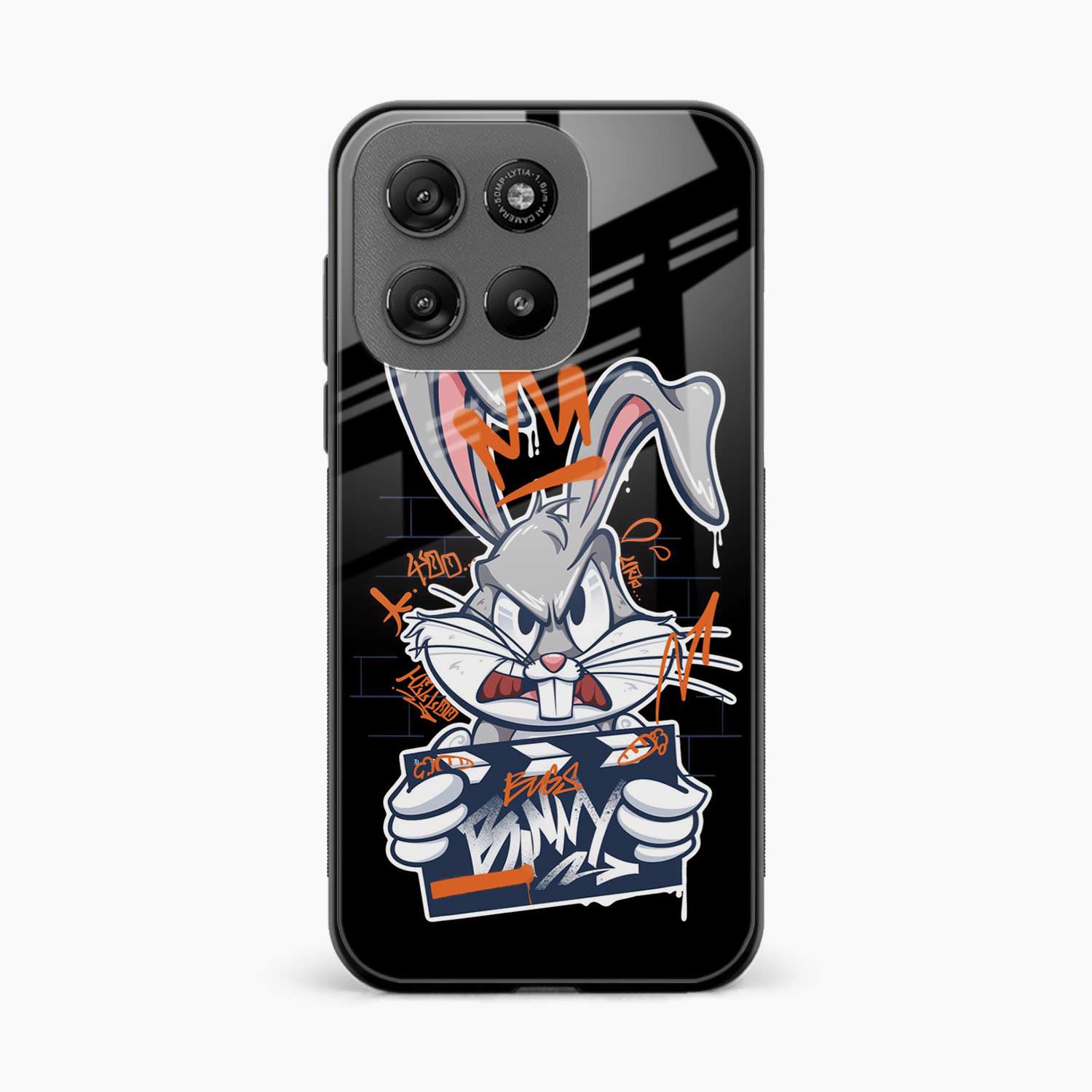 Angry Bunny Motorola G57 Power 5G Back Cover