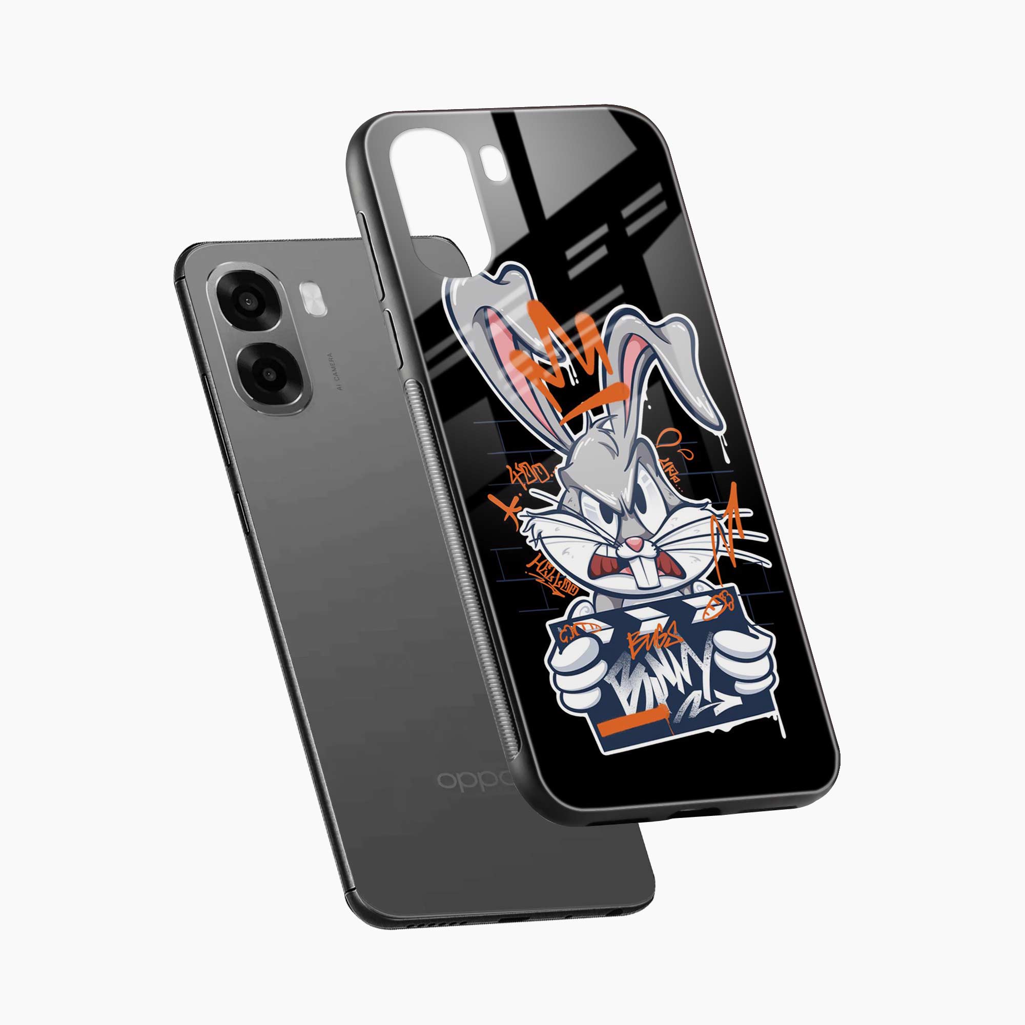 Angry Bunny Oppo A6x 5G Back Cover