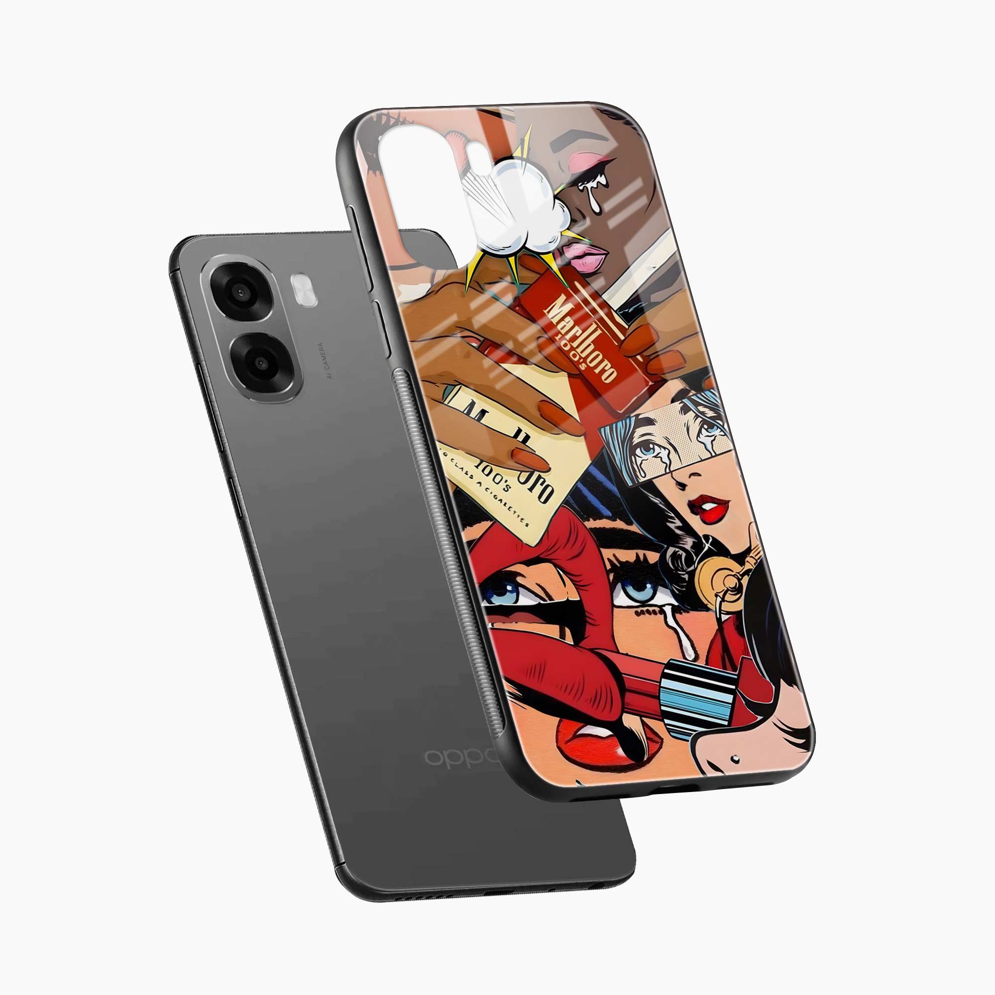 Bad Girl Oppo A6x 5G Back Cover